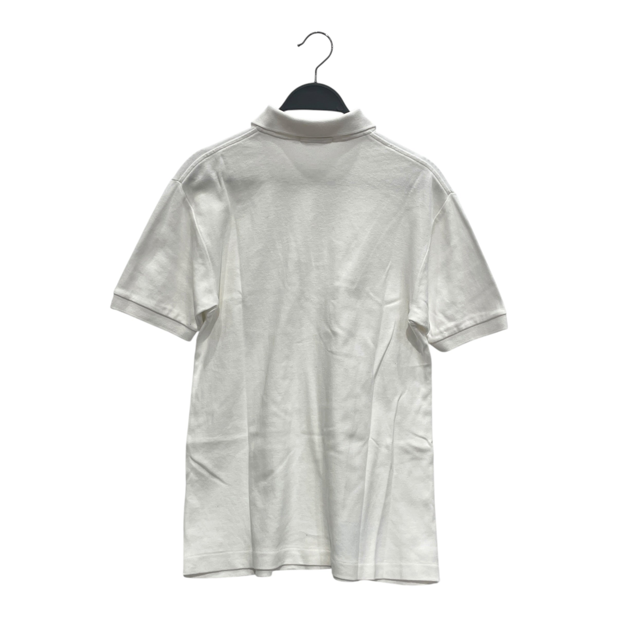 YVES SAINT LAURENT/Polo Shirt/S/Cotton/WHT/BLU LOGO POLO view 2