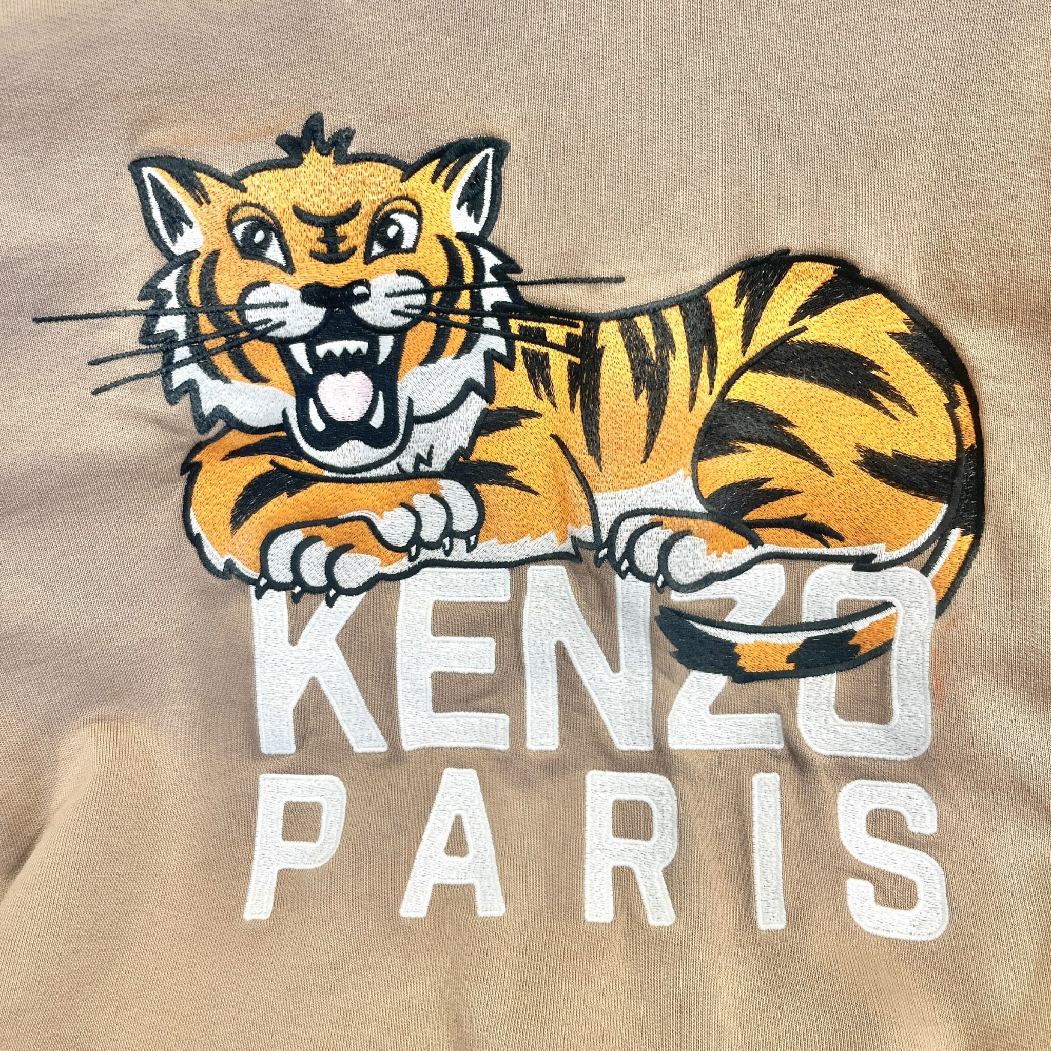 KENZO/Sweatshirt/S/Graphic/Cotton/BEG/Kenzo Paris Sweatshirt view 5
