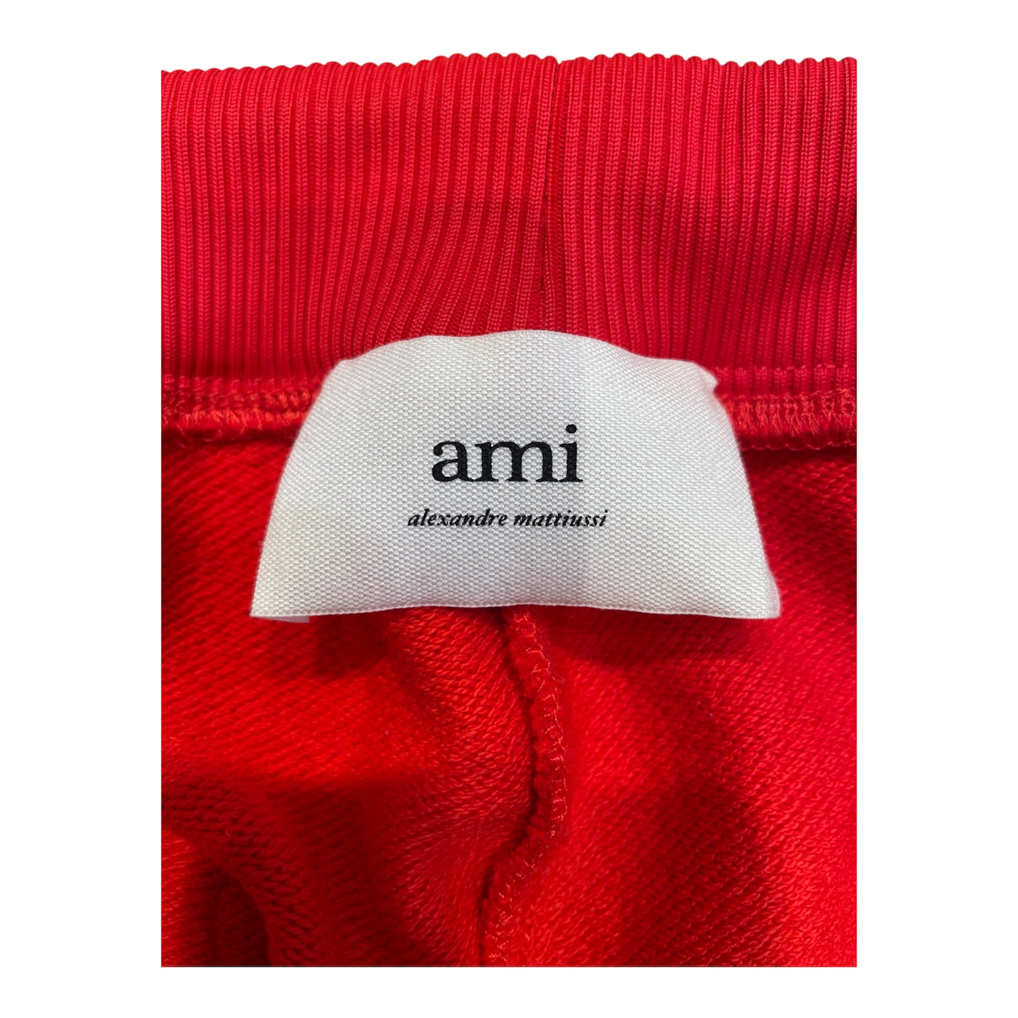 ami alexandre mattiussi/Pants/O/S/Cotton/RED/STRIPPED TRACK PANTS view 3