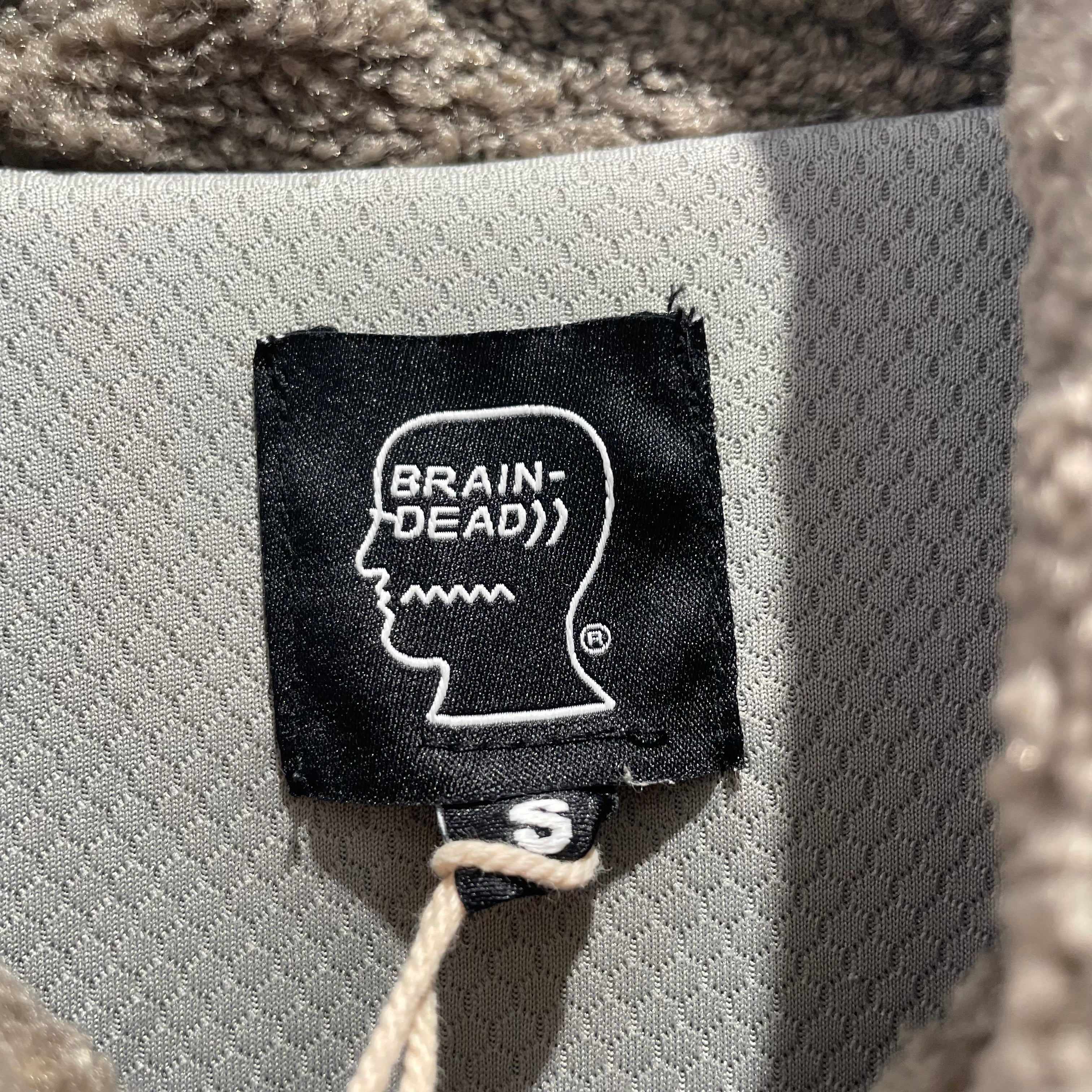 Brain Dead/Fleece Jkt/S/BRW/MULTI POCKET view 3