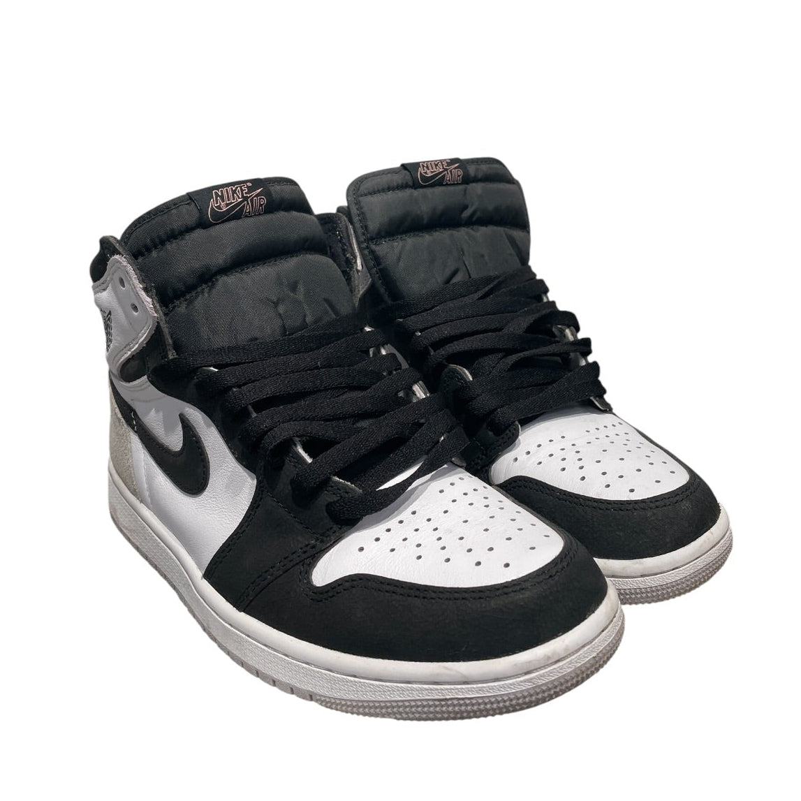 NIKE/Hi-Sneakers/US 8/Leather/GRY/JORDAN 1 STAGE HAZE 555088-108 view 1