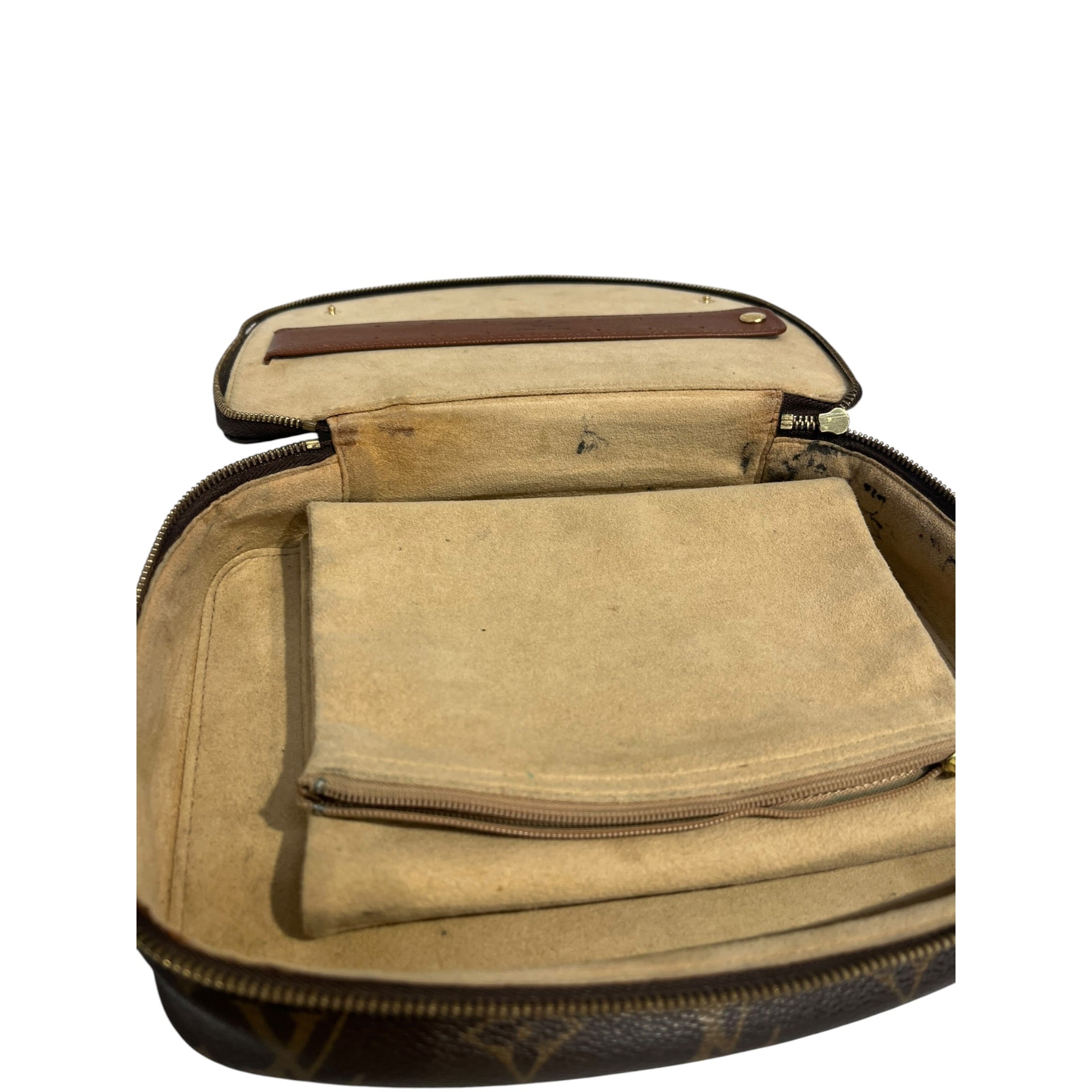 LOUIS VUITTON/Bag/Monogram/Leather/BRW/JEWELRY BAG MI0064 view 5