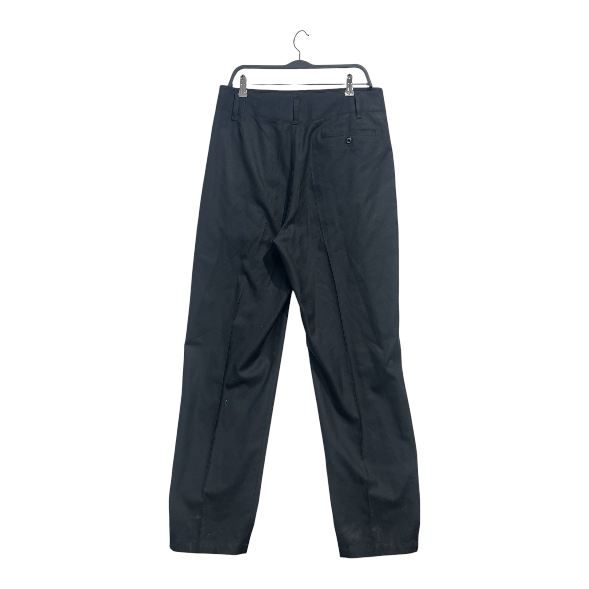 LEMAIRE/Slacks/L/Cotton/NVY/TAPERED/ THICK WAIST BAND view 2