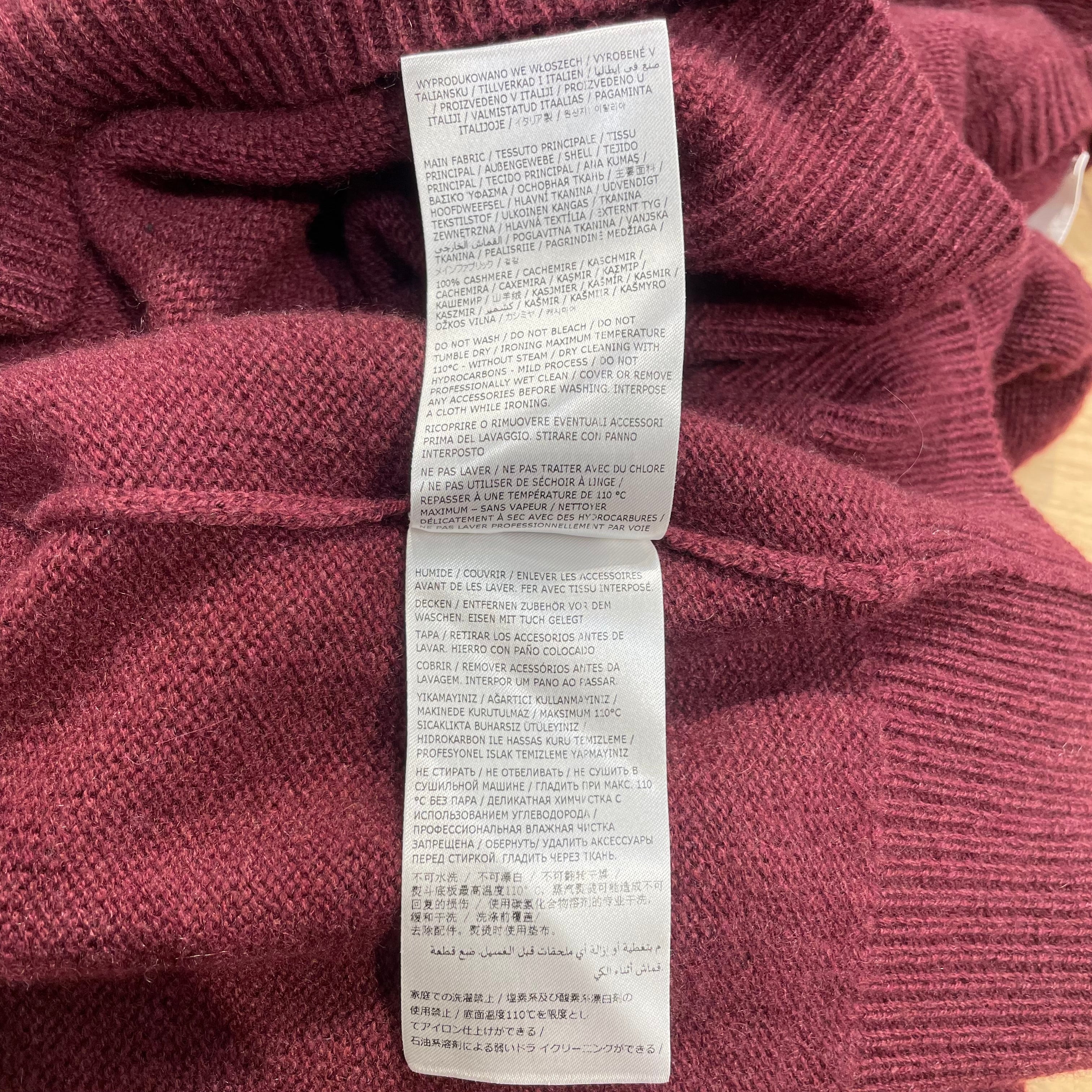 JIL SANDER/Sweater/Cashmere/BRD/ view 5