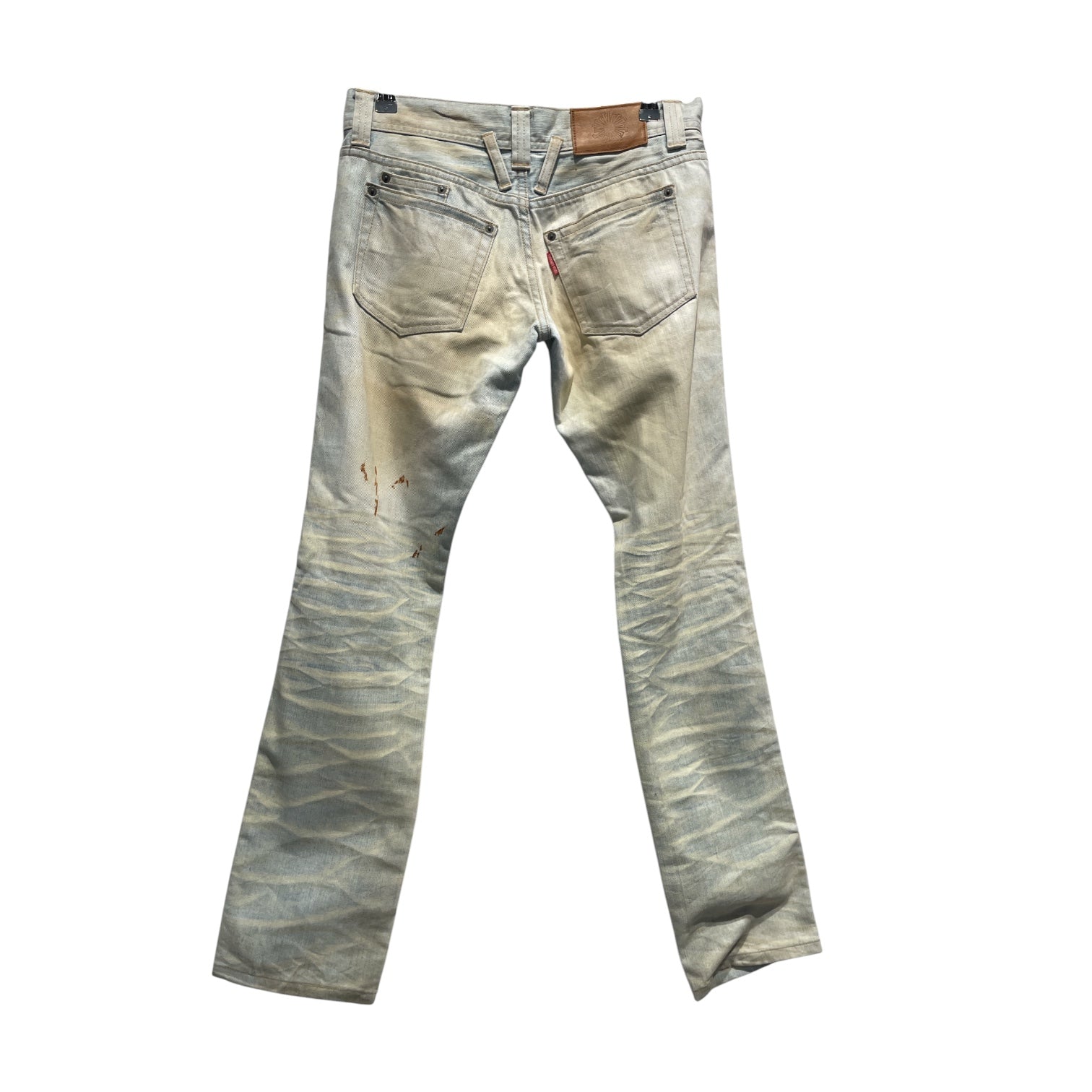 TORNADO MART/Pants/M/Denim/IDG/LIGHT WASH / RUST WASH view 2