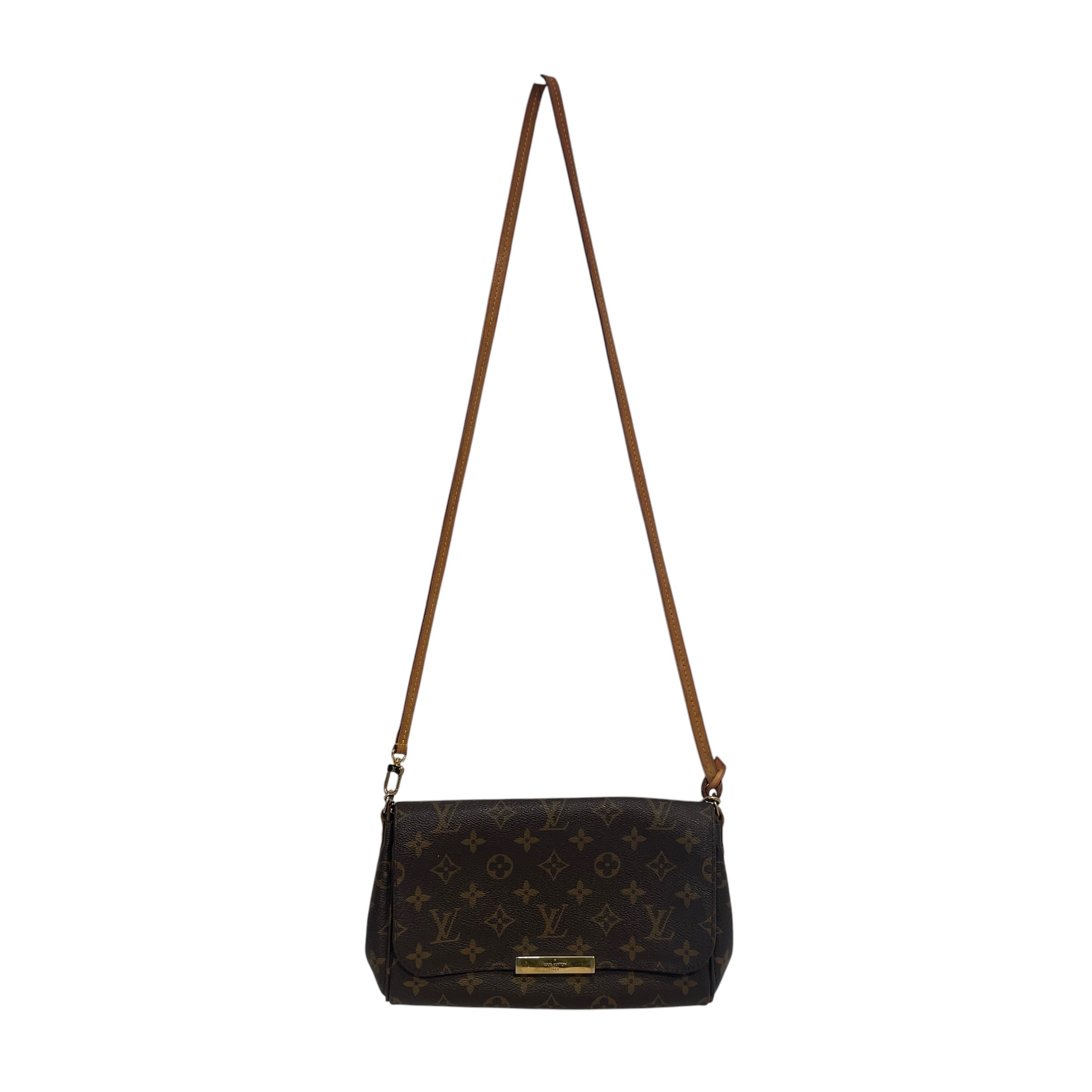 LOUIS VUITTON/Bag/Monogram/Leather/BRW/Monogram Favorite MM Handbag view 1