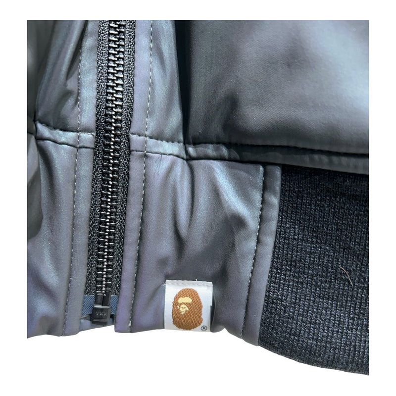 A BATHING APE/Blouson/XL/Nylon/GRY/