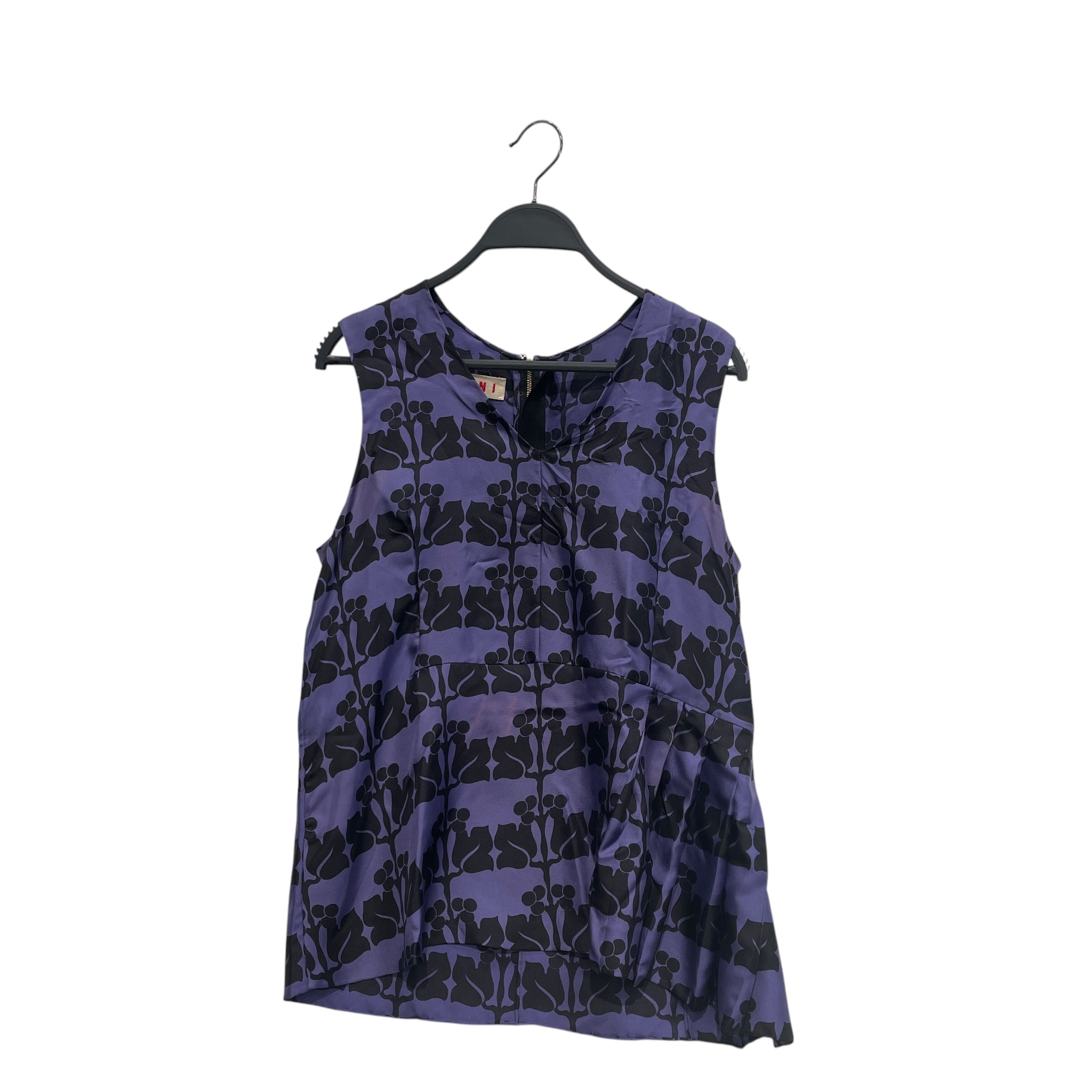 MARNI/Blouse/40/Floral Pattern/Silk/PPL/ view 1