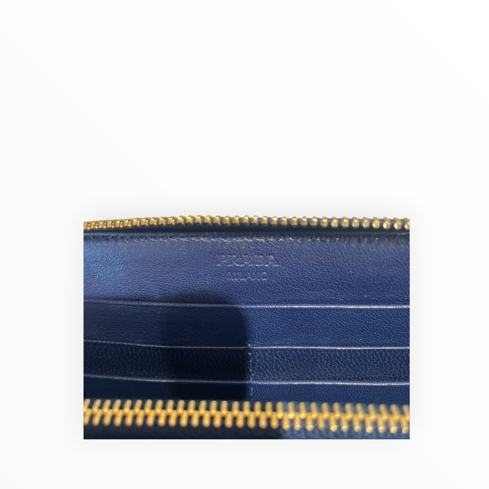 PRADA/Long Wallet/Leather/NVY/L's/SAFFIANO ALL AROUND ZIP view 5