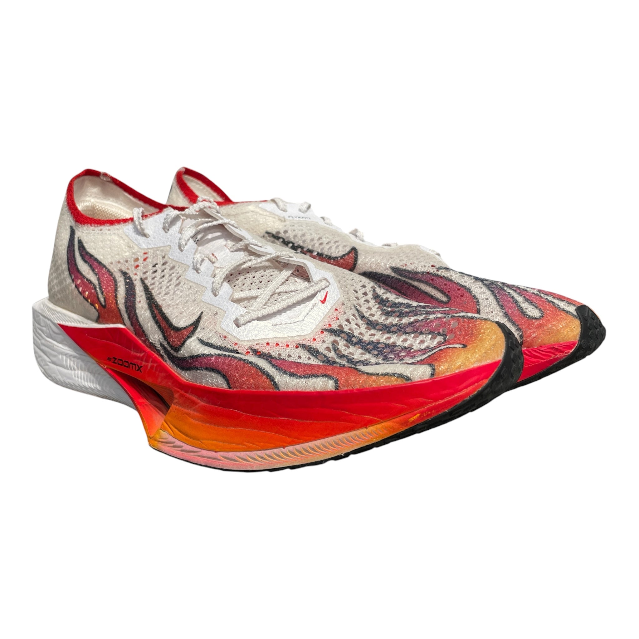 NIKE/Low-Sneakers/US 12.5/WHT/zoom fly vapor fly view 1