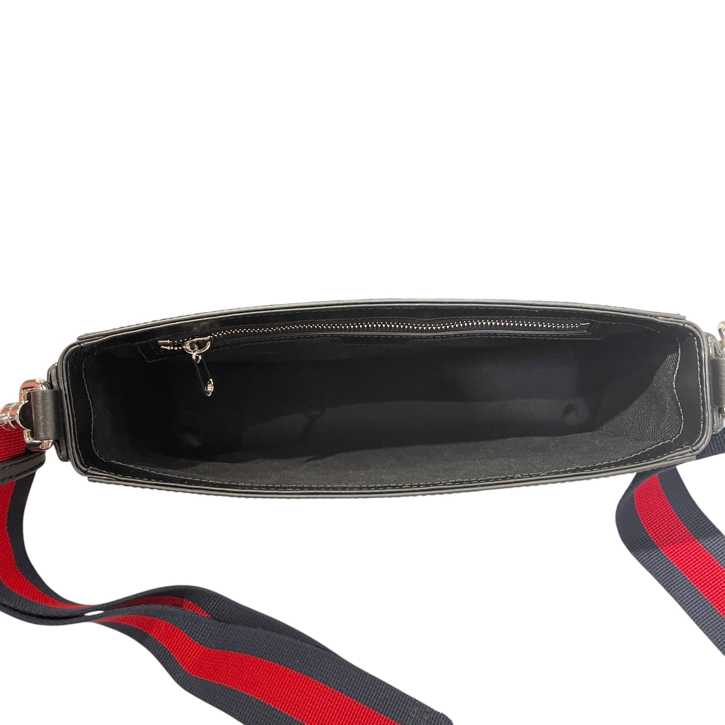 GUCCI/Bag/Monogram/Leather/BLK/Messenger Bag view 5
