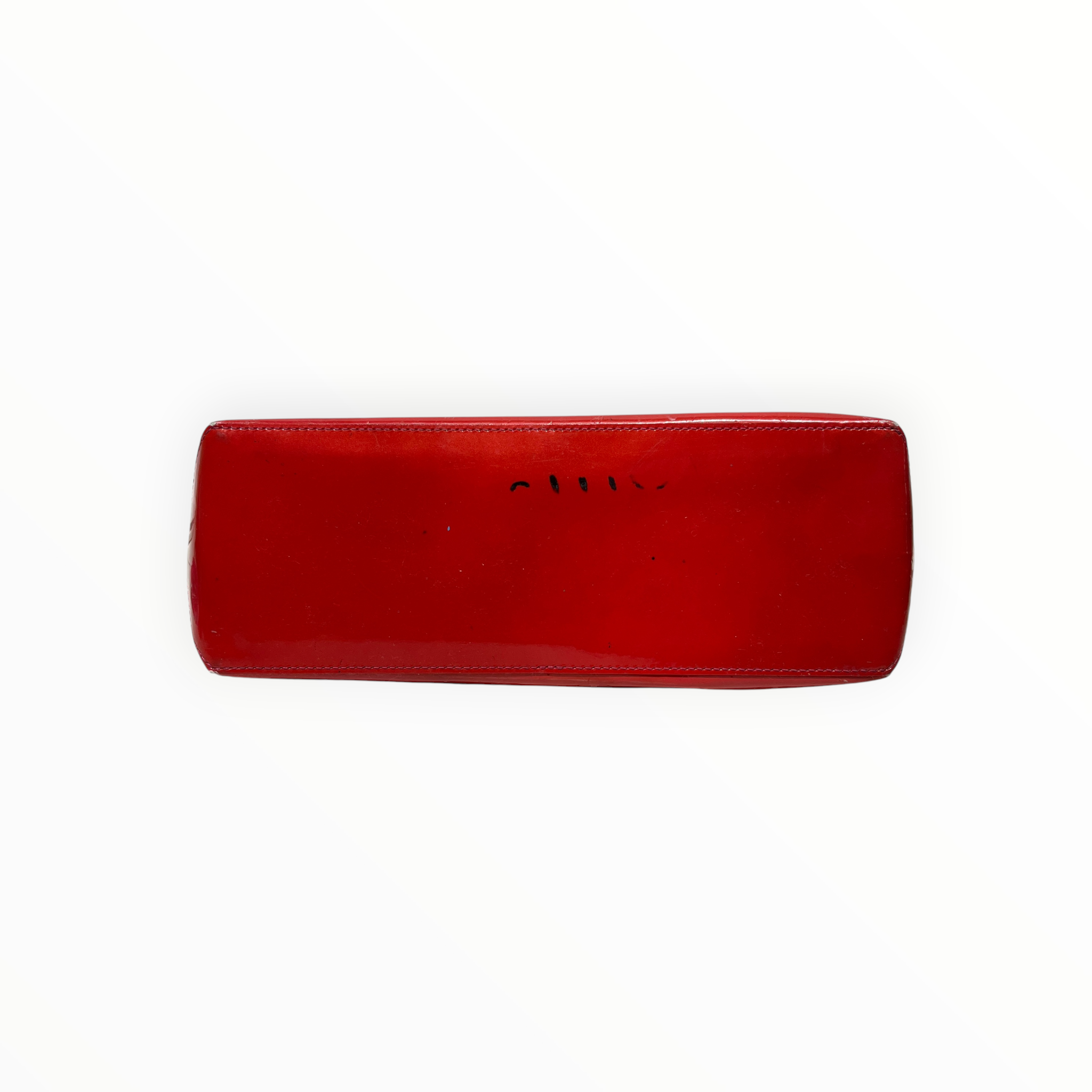 LOUIS VUITTON/Tote Bag/Leather/RED/mono vernis willshire pm view 6