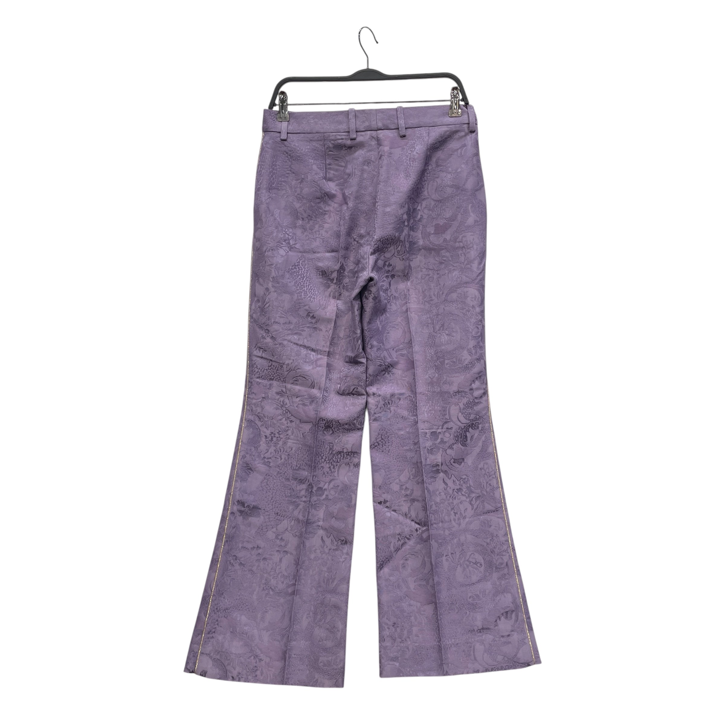 roberto cavalli/Straight Pants/42/Wool/PPL/All Over Print/ view 2