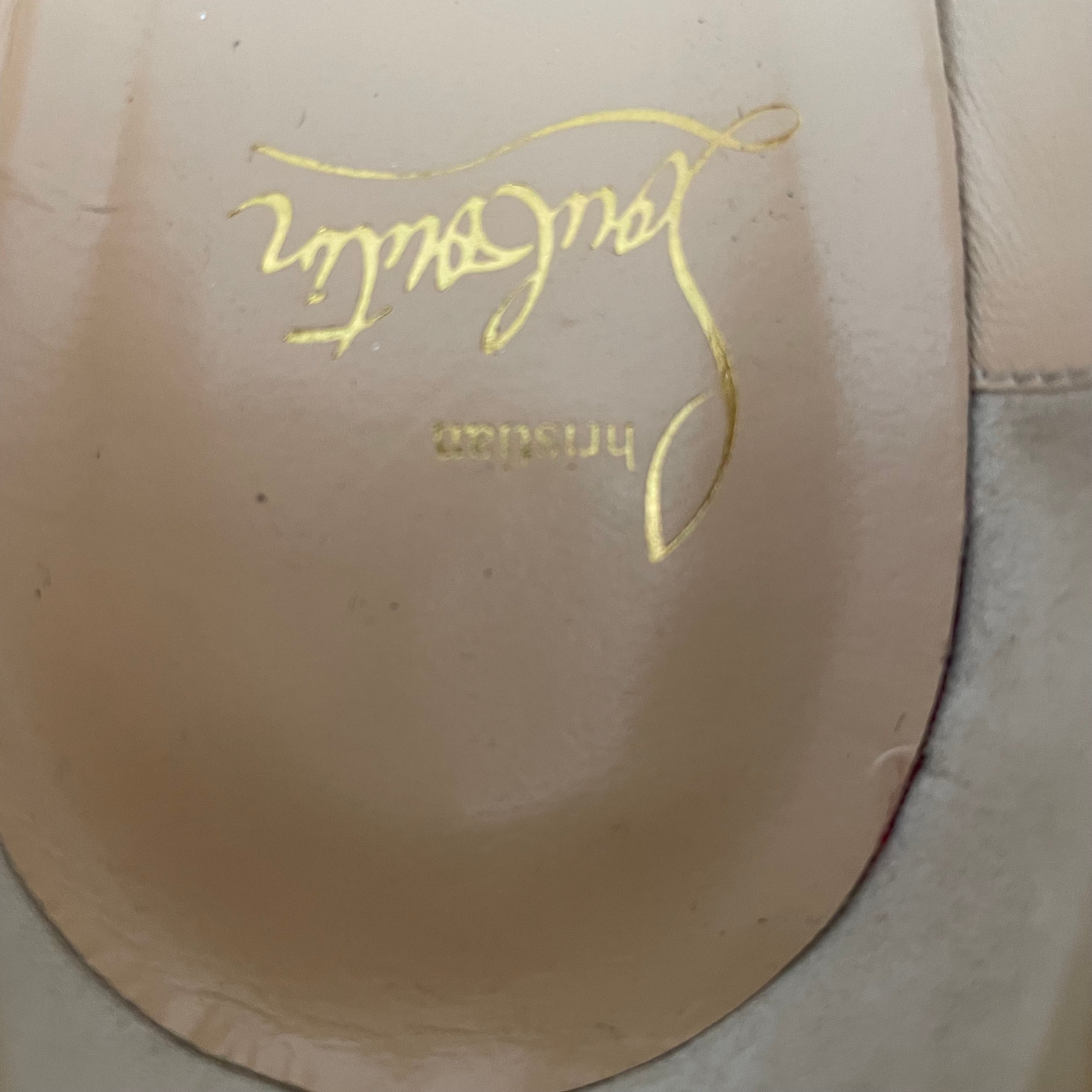 Christian Louboutin/Heels/EU 40/Leather/GLD/Pigalle Follies 100 Specchio view 3