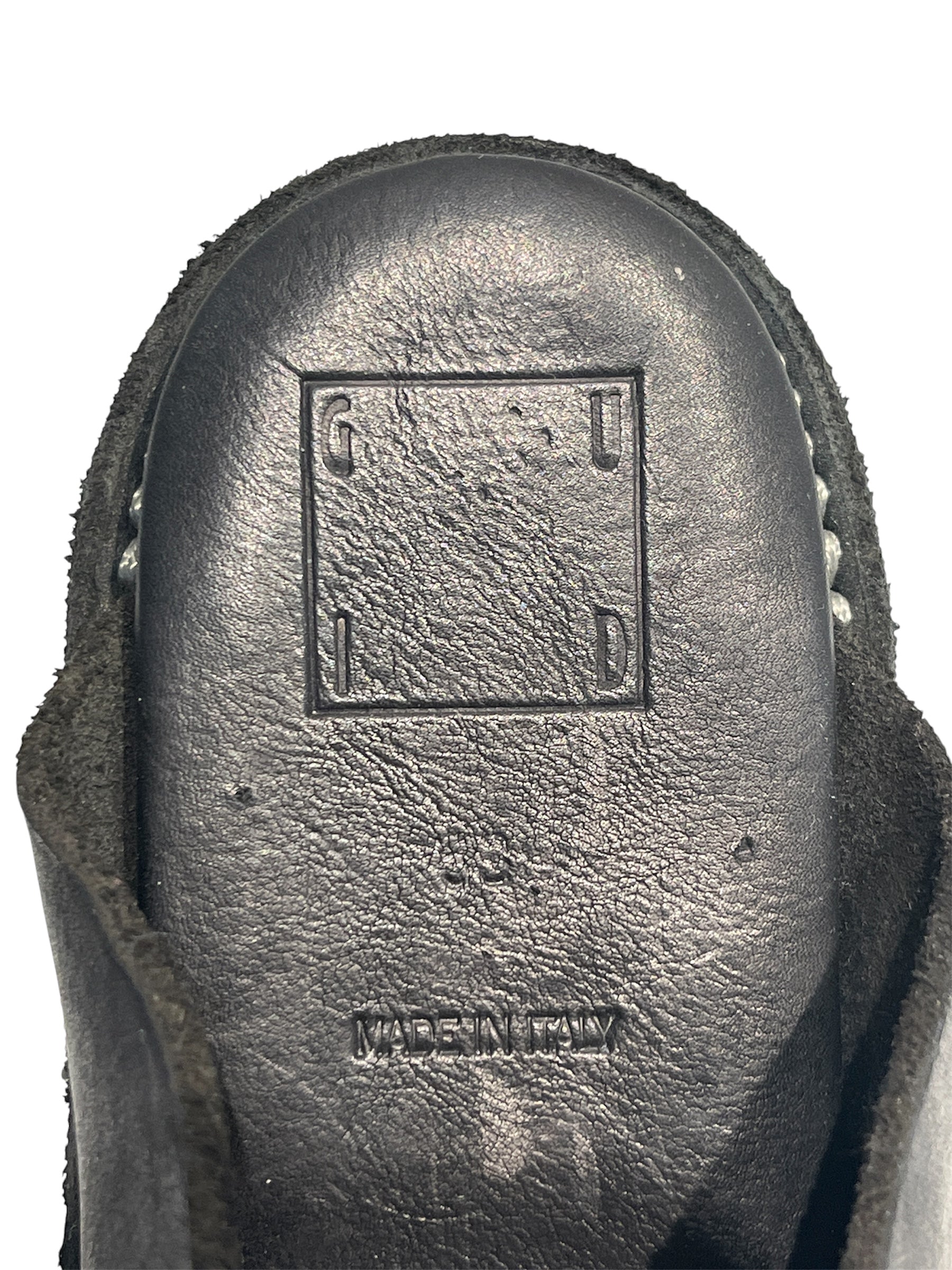 GUIDI/Sandals/EU 38/Leather/BLK/Open-Toe/FLP03 LEATHER FLIP FLOP view 3