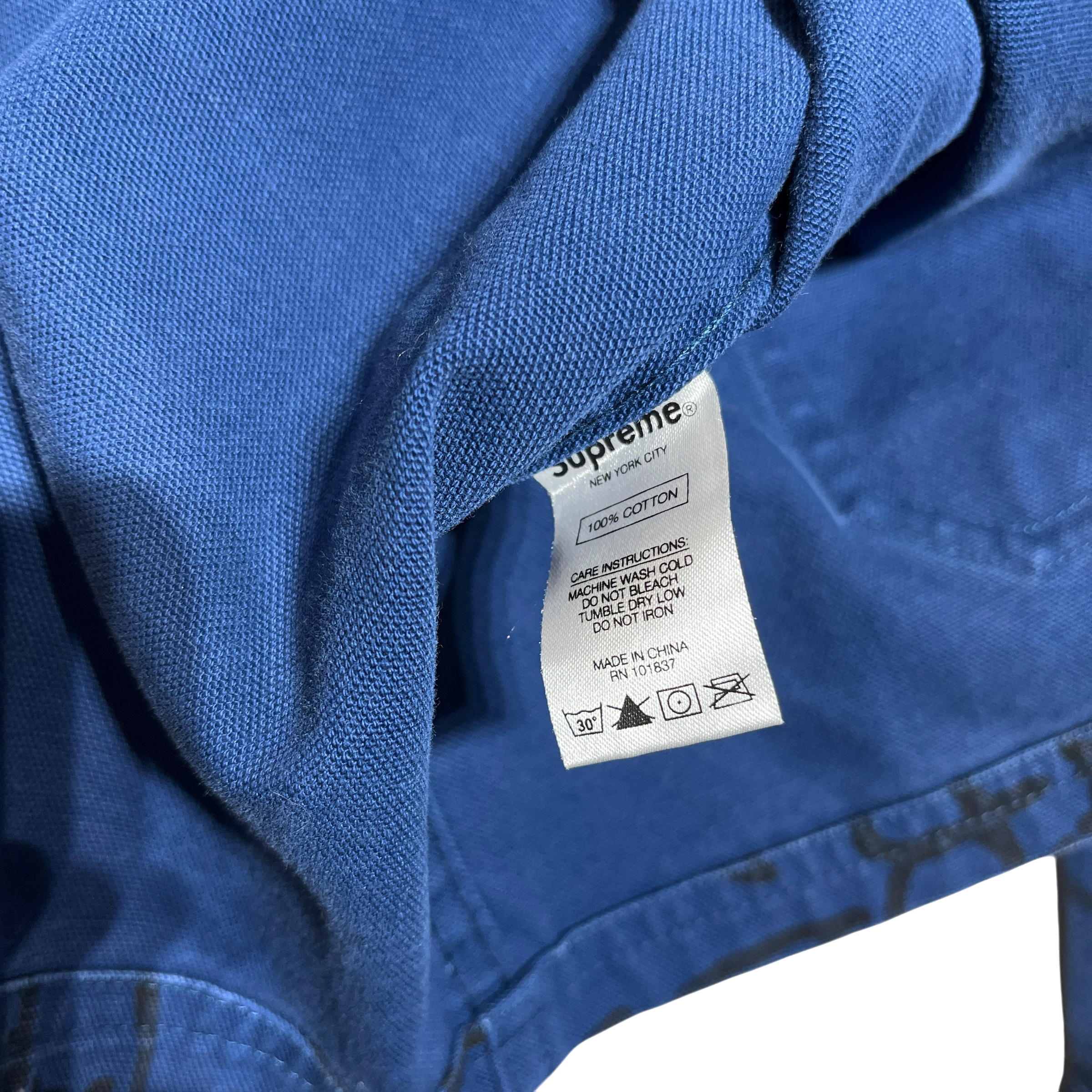 COMME des GARCONS SHIRT/Supreme/Coat/XL/Cotton/IDG/grafitti chore jacket view 3