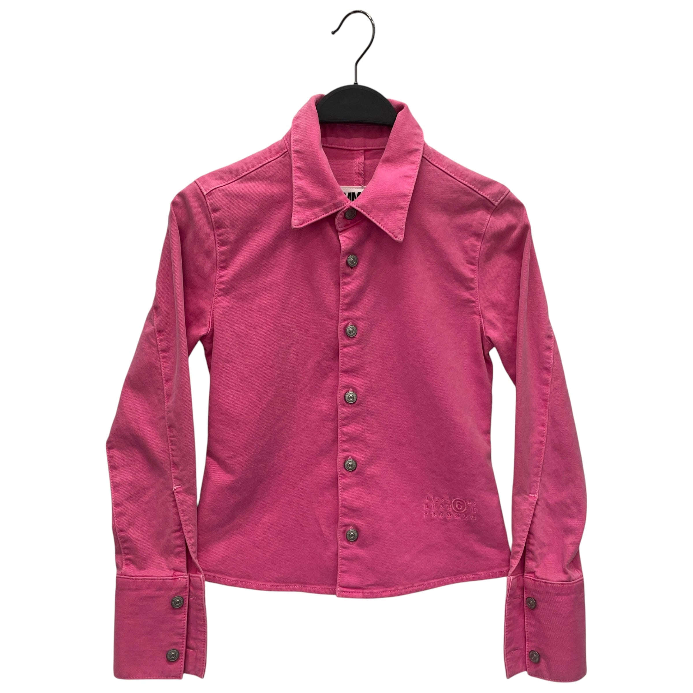 MM6/LS Blouse/36/Cotton/PNK/FITTED view 1
