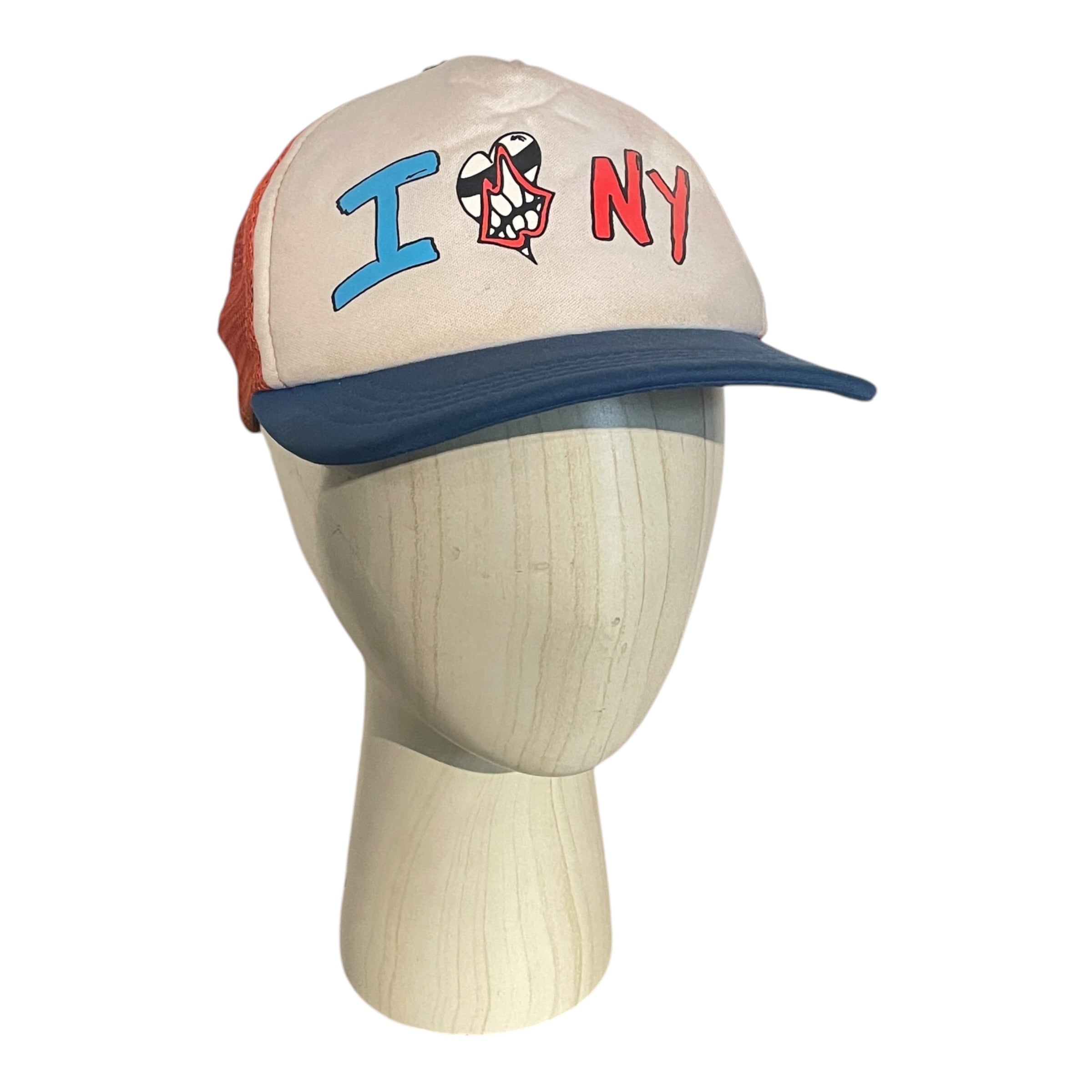 CHROME HEARTS/Hat/Graphic/Cotton/BLU/M's/I LOVE NY TEXT view 1
