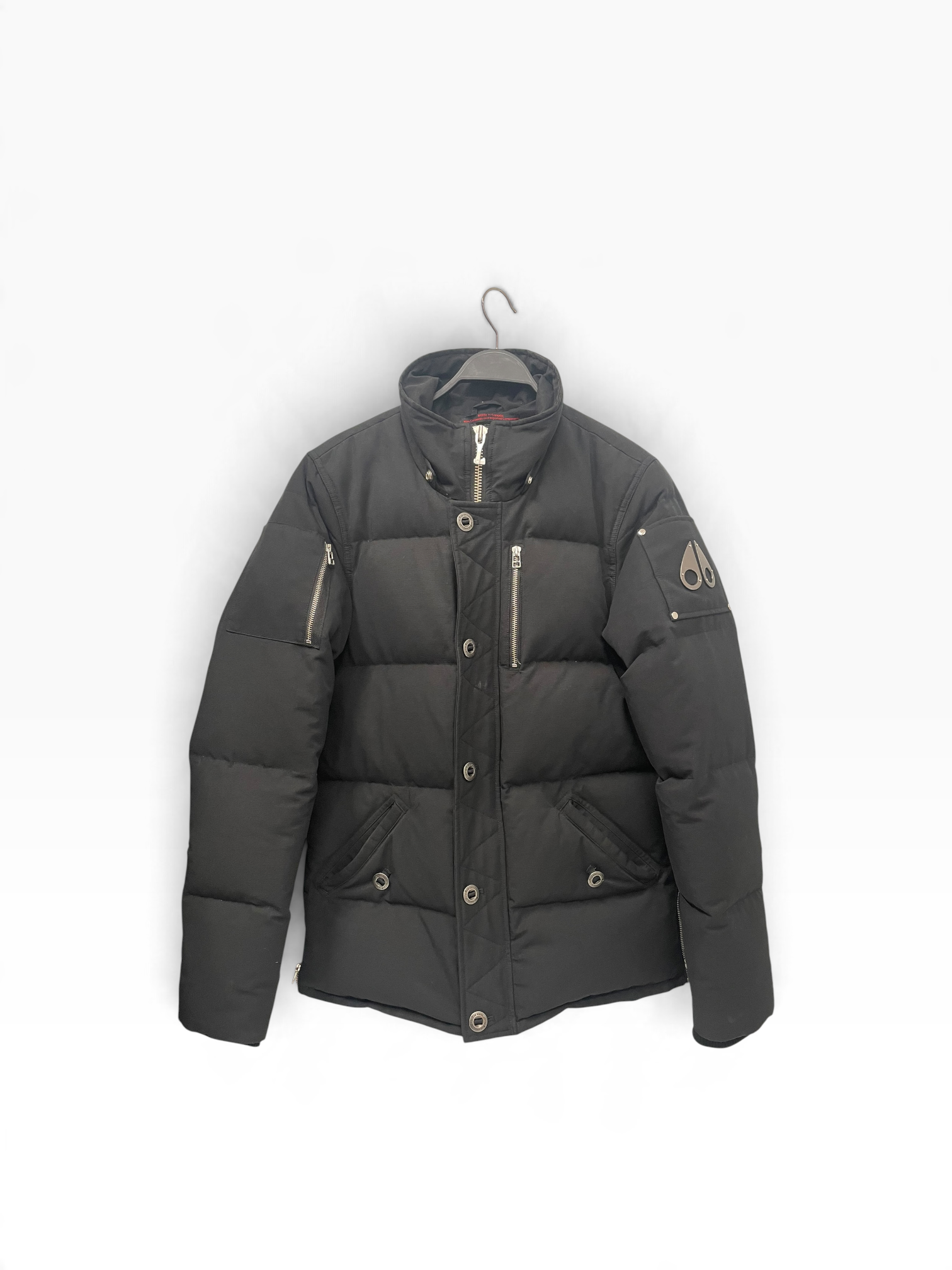 MOOSE KNUCKLES/Puffer Jkt/M/Polyester/BLK/ view 1