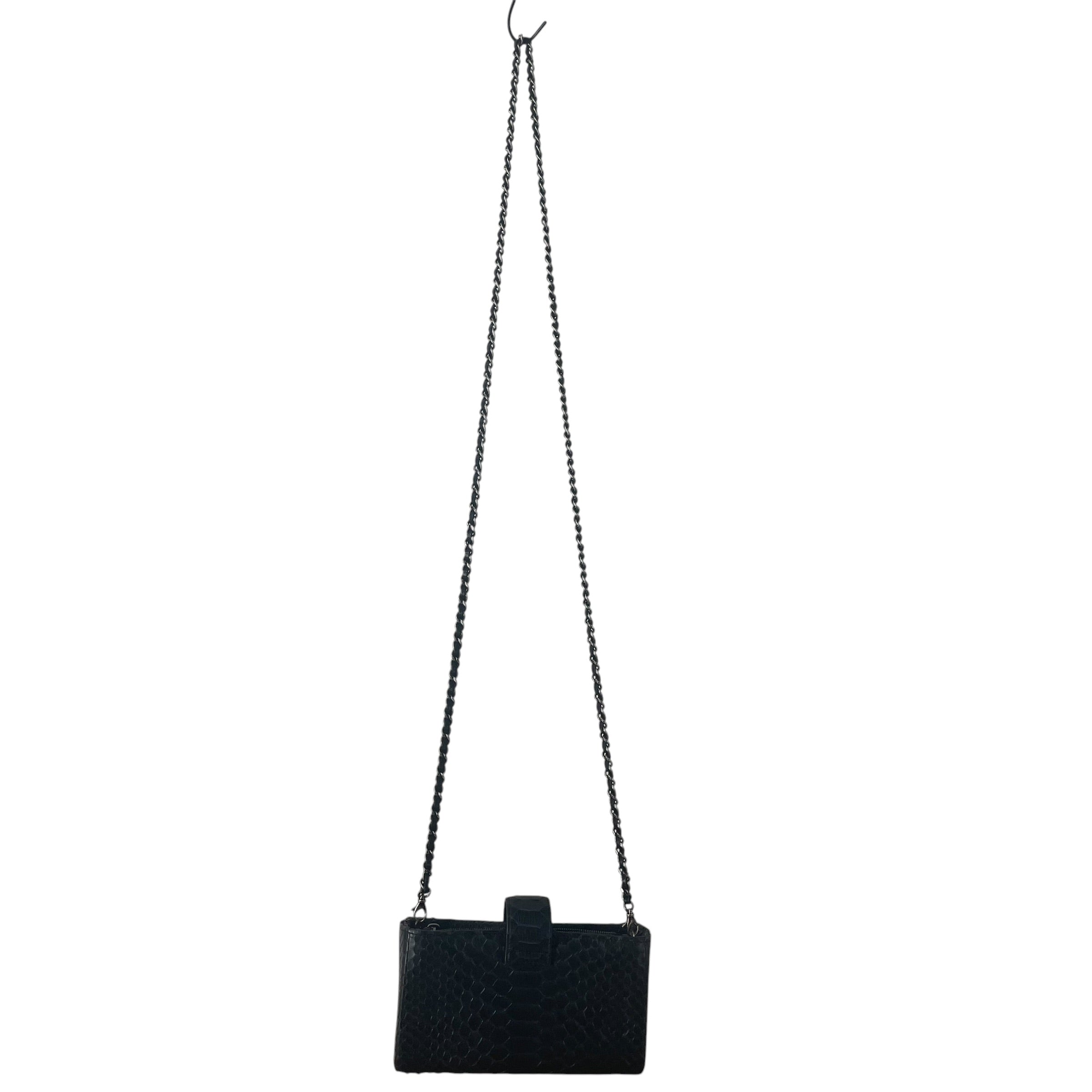 CHANEL/Cross Body Bag/NVY/26718330 PYTHON CROSSBODY view 2