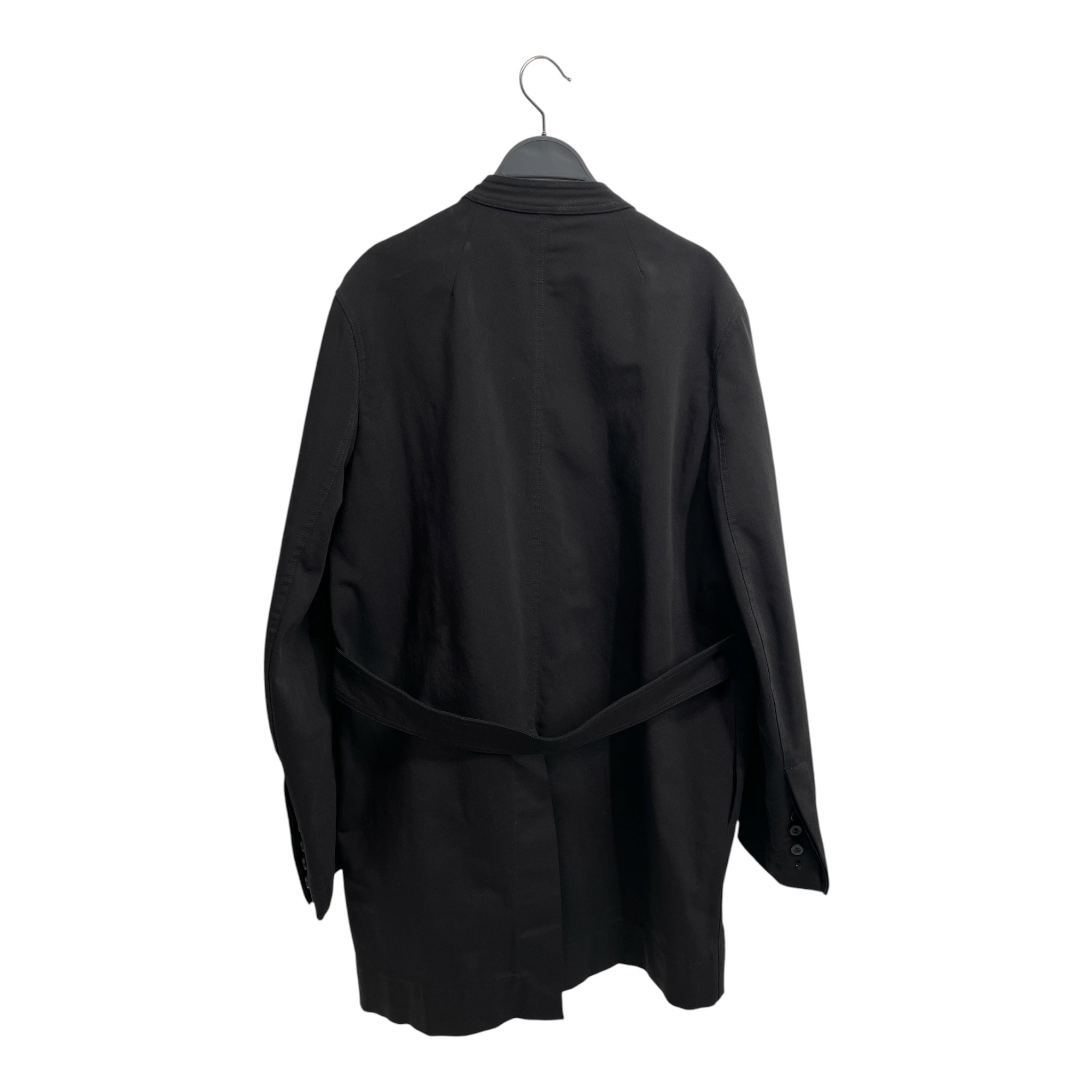 Rick Owens/Trench Coat/52/Cotton/BLK/CYCLOPS JACKET view 2