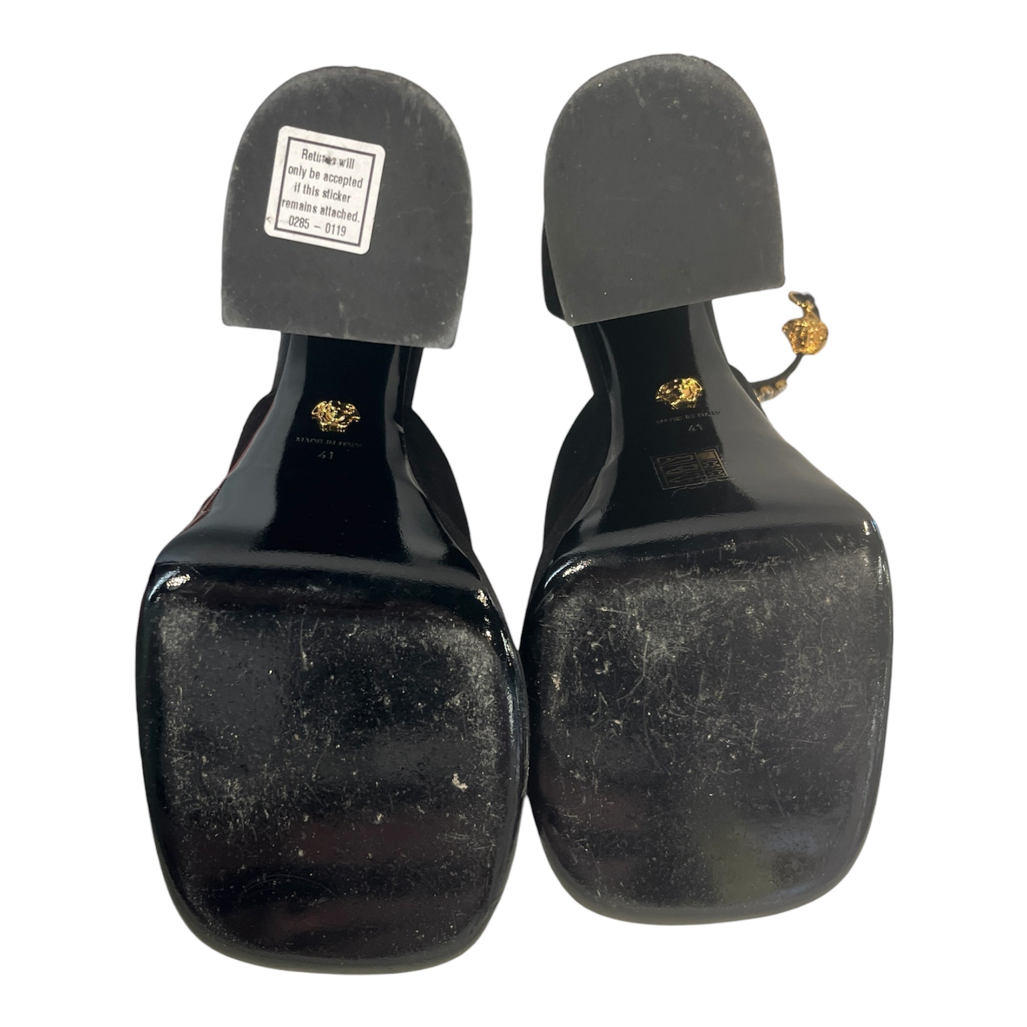 VERSACE/Heels/EU 41/BLK/Platform/MEDUSA AEVITAS HEELS view 5