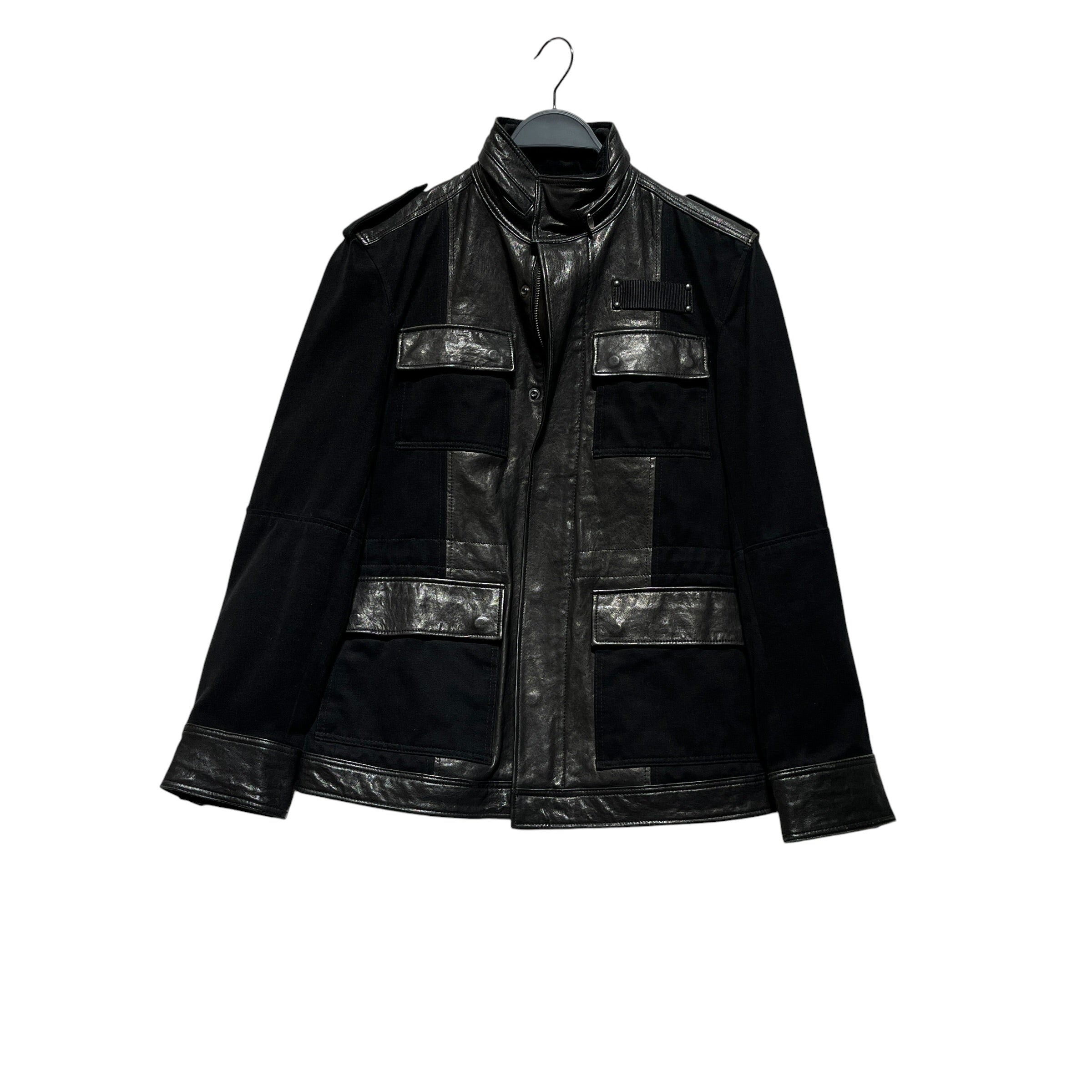 COMME CA MEN/Leather Jkt/M/Leather/BLK/ view 2