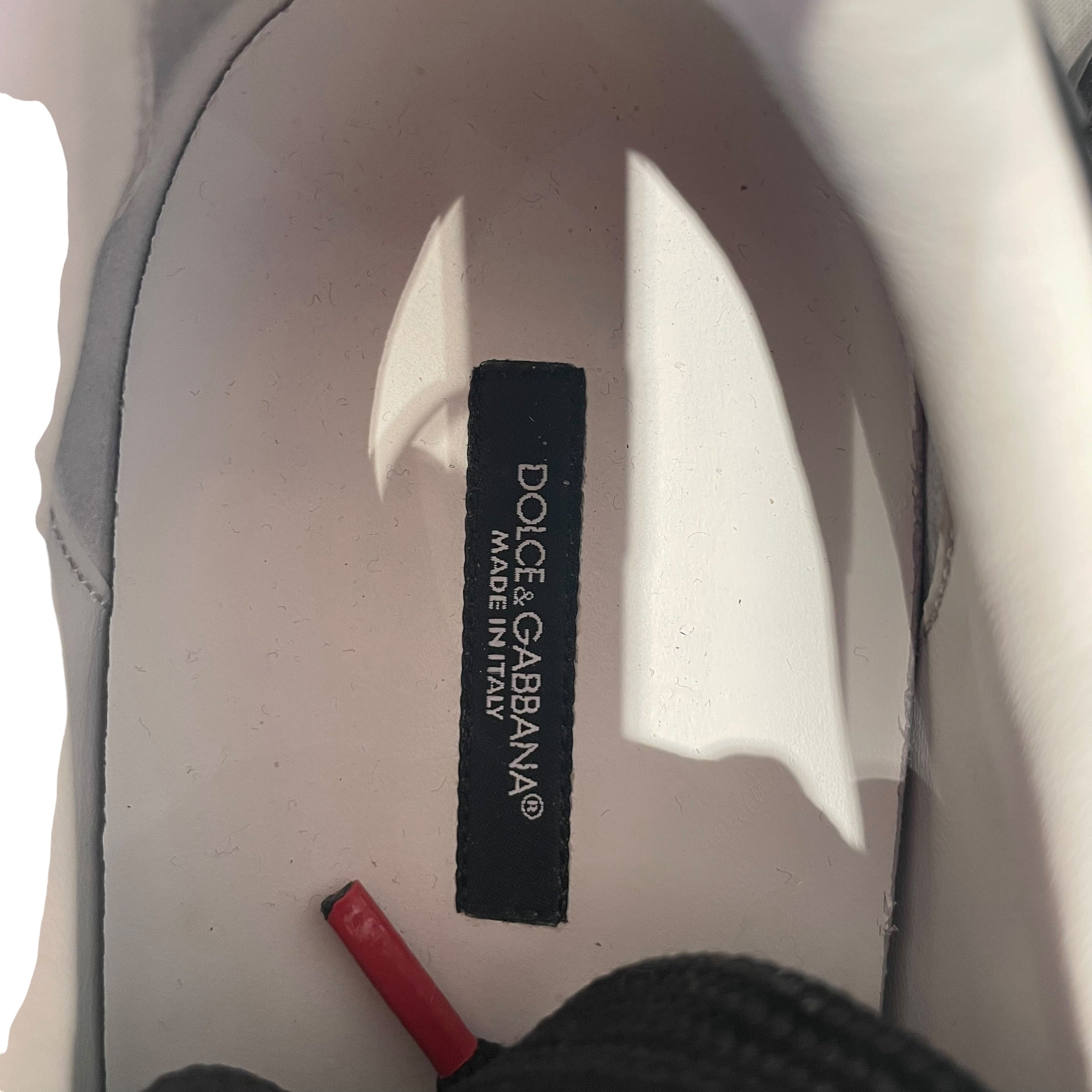 DOLCE&GABBANA/Low-Sneakers/US 8.5/All Over Print/Leather/GRY/Portofino Sneaker view 4