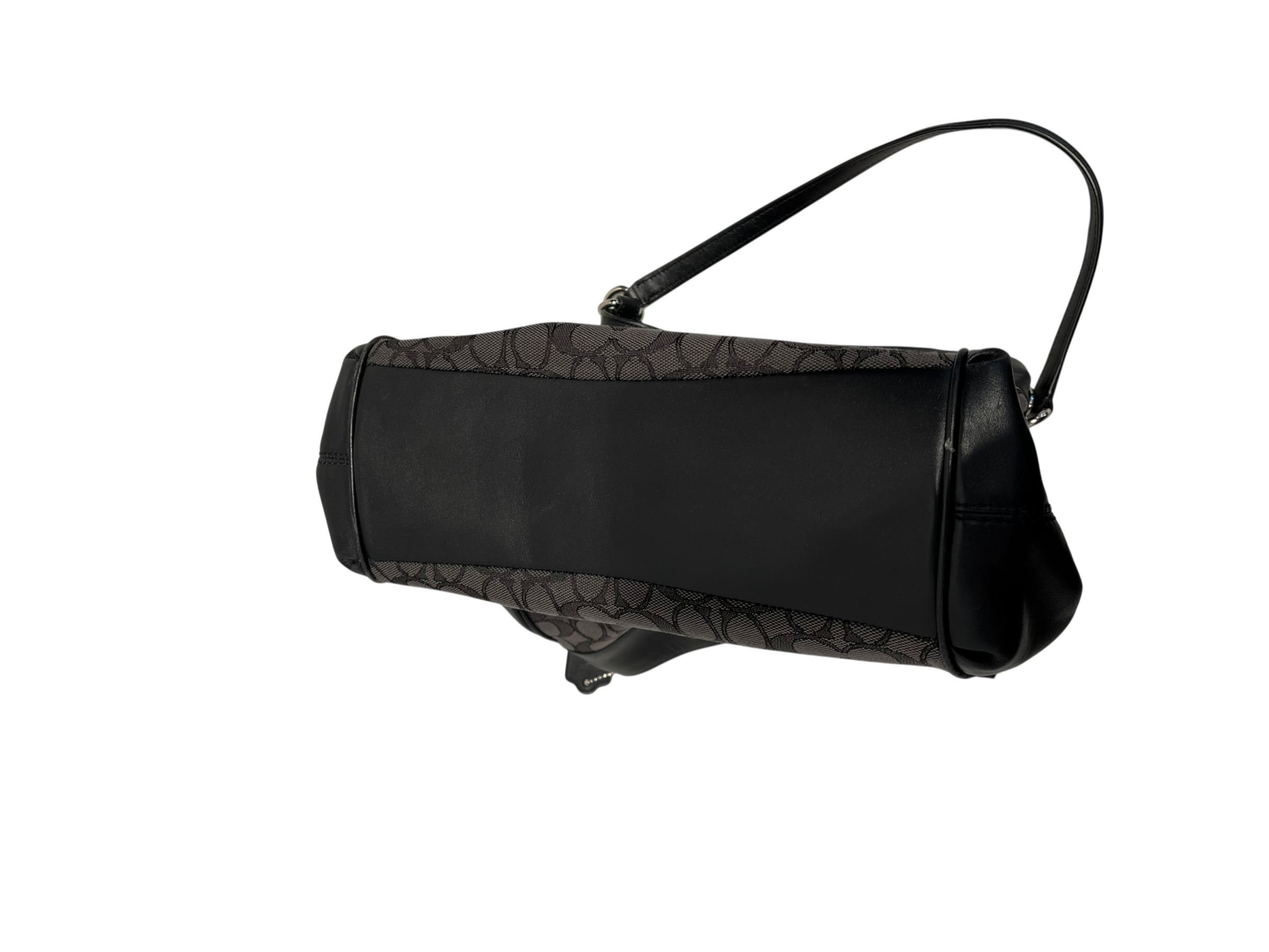 COACH/Tote Bag/Cotton/BLK/Canvas Lexy Shoulder Bag view 4