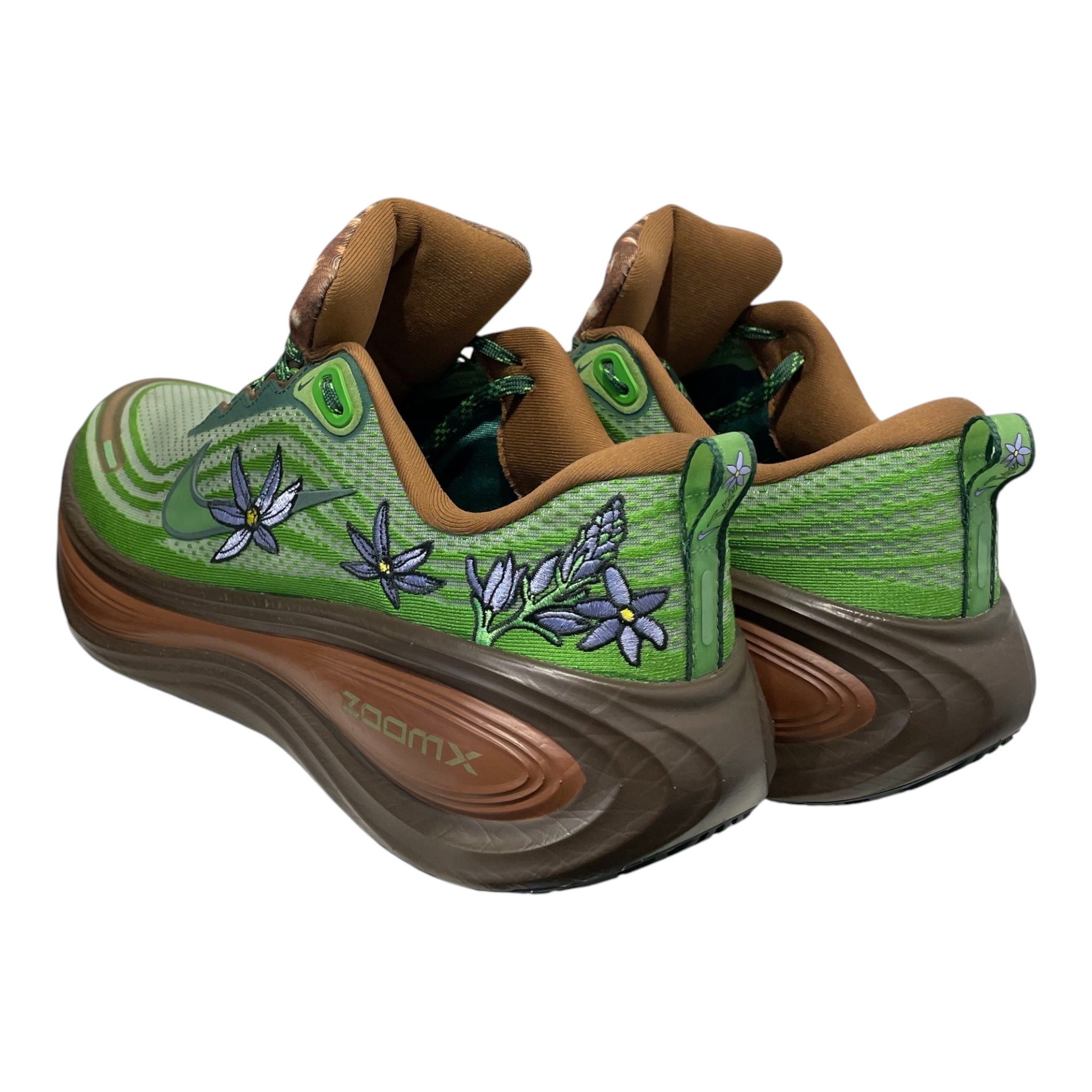 NIKE/Shoes/US 13/Graphic/Nylon/GRN/flower graphic wrap around view 2