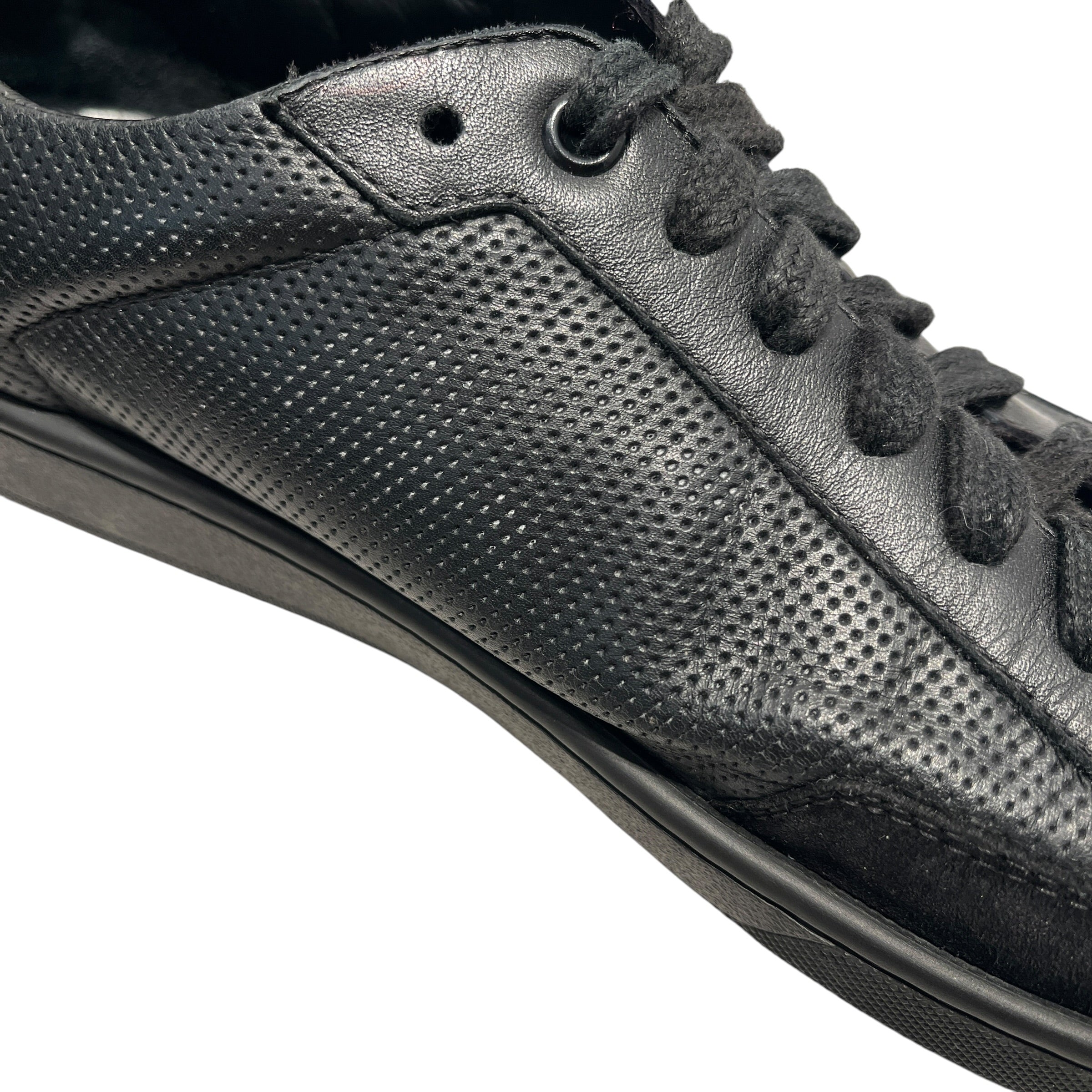 SAINT LAURENT/Low-Sneakers/US 9/Leather/BLK/COURT CLASSIC view 5