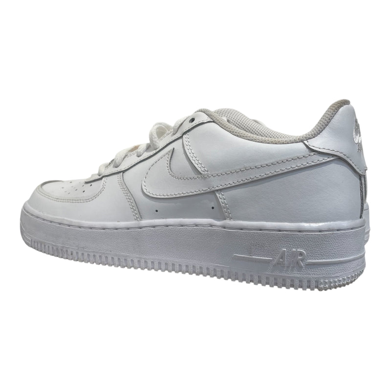 NIKE/AIR FORCE 1 (GS)/Low-Sneakers/US 8/Leather/WHT/314192-117
