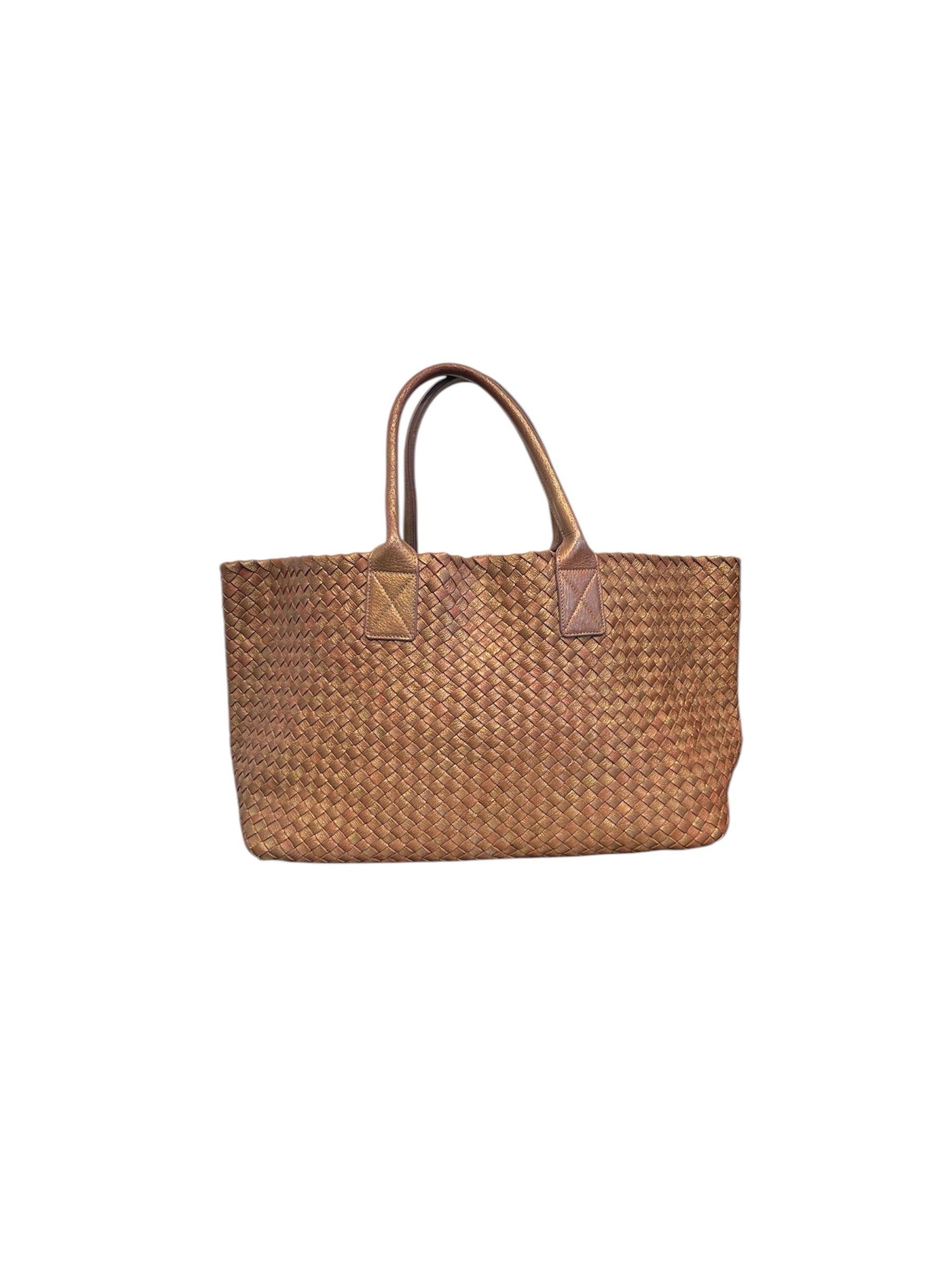 BOTTEGA VENETA/Tote Bag/Leather/BRW/medium cabat tote view 2