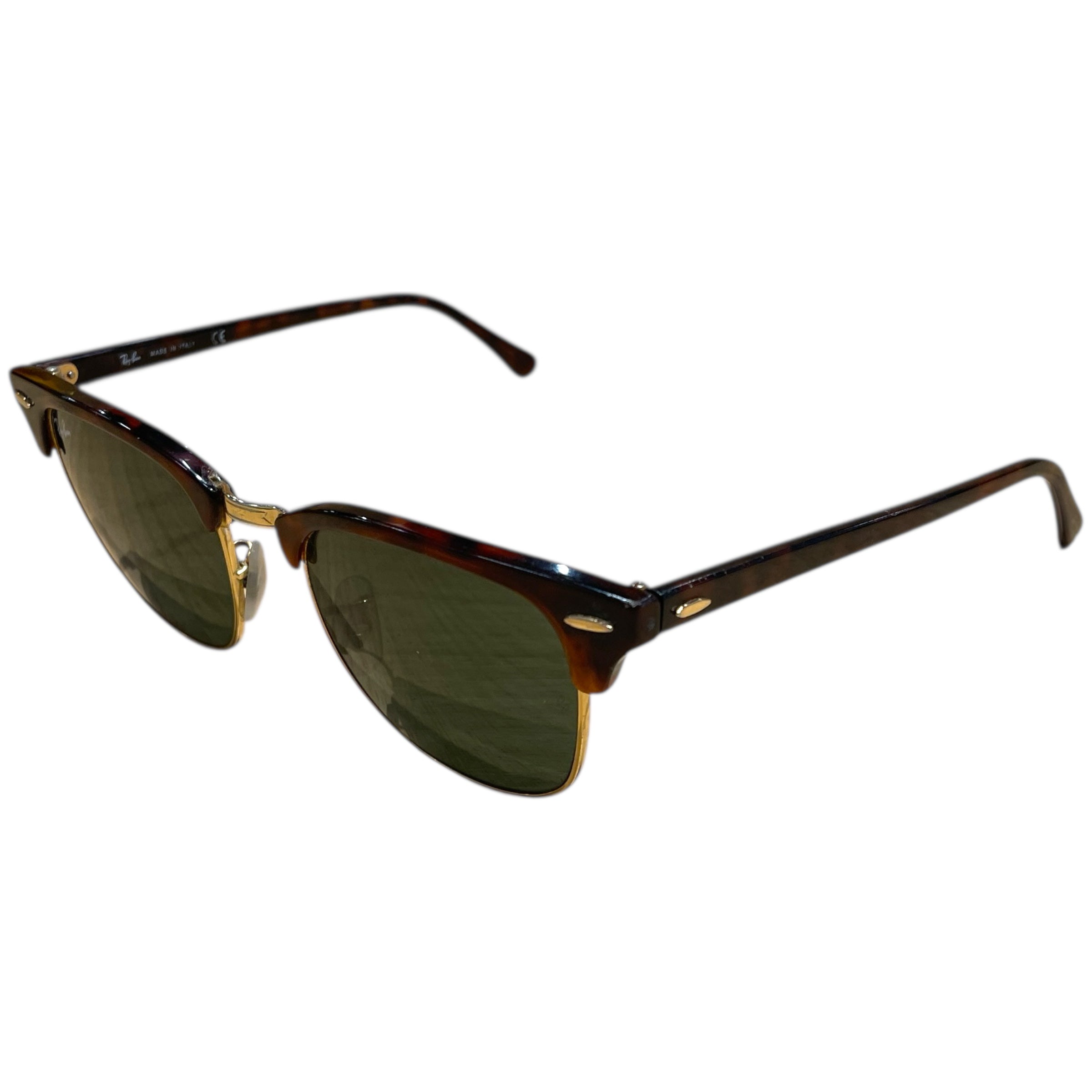 Ray-Ban/Sunglasses/Animal Pattern/Tortoiseshell Pattern/BRW/3016 CLUBMASTER GLD view 2