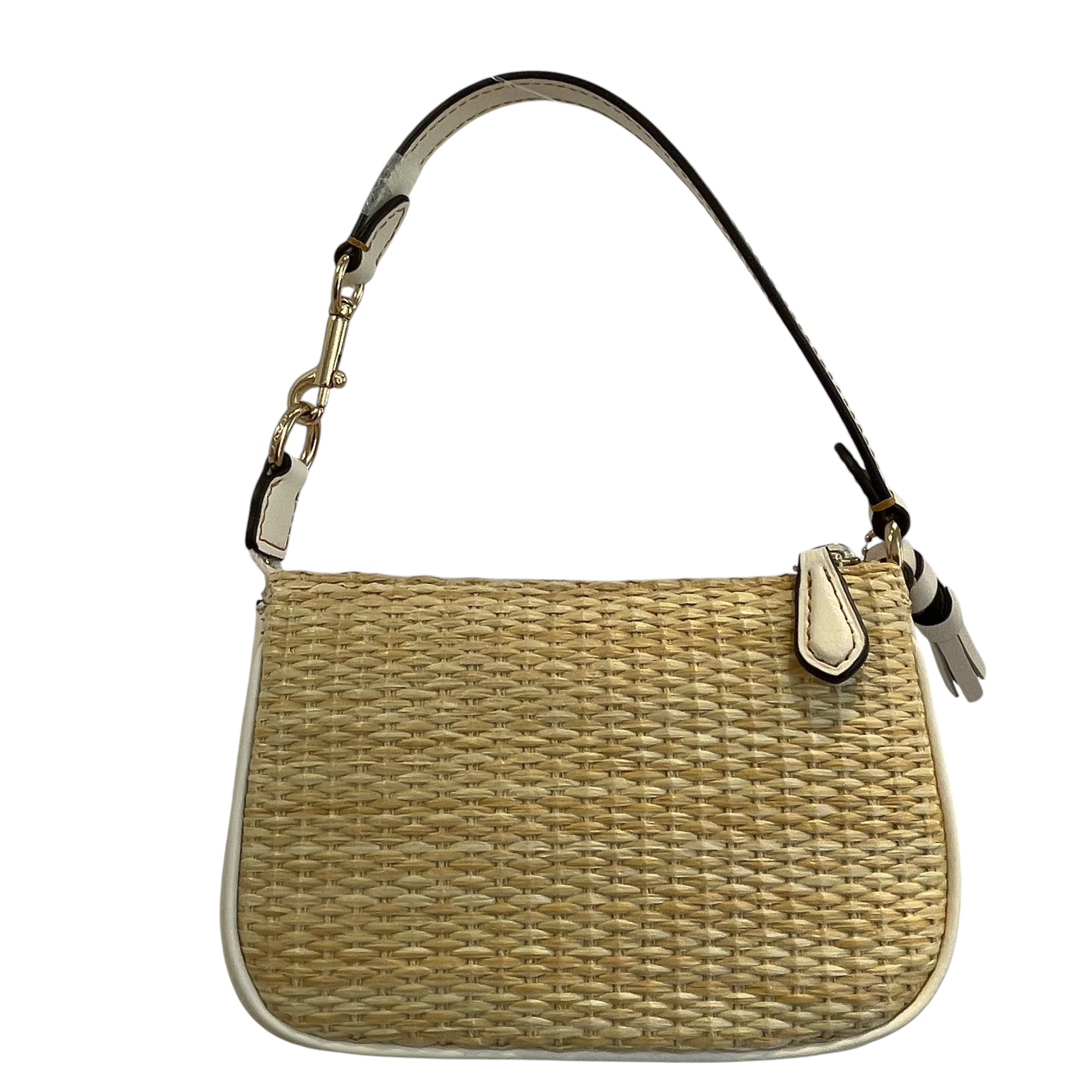 COACH/Cross Body Bag/BEG/mini/wht leather view 2