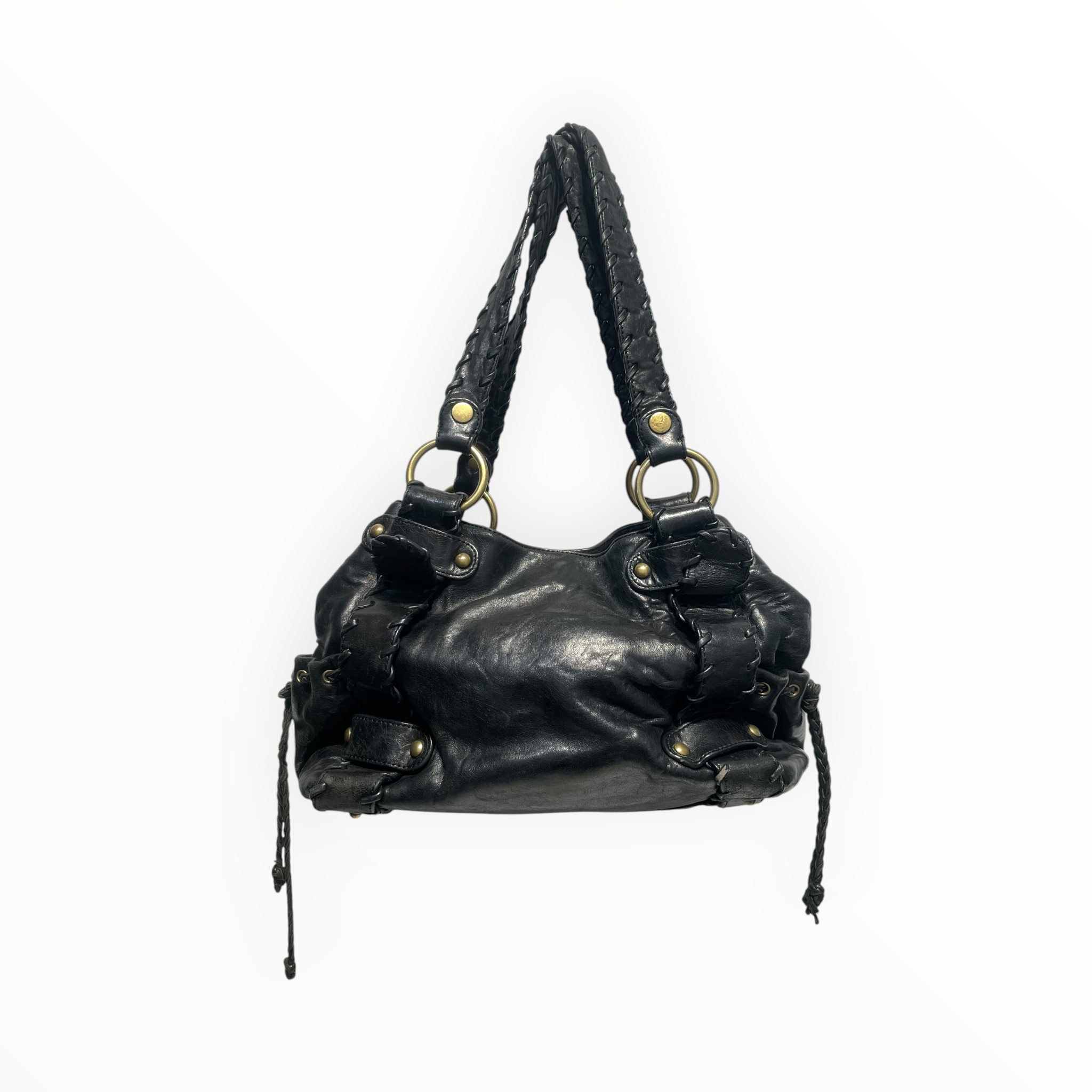 Kooba/Bag/Leather/BLK/BLANKET STICH view 2