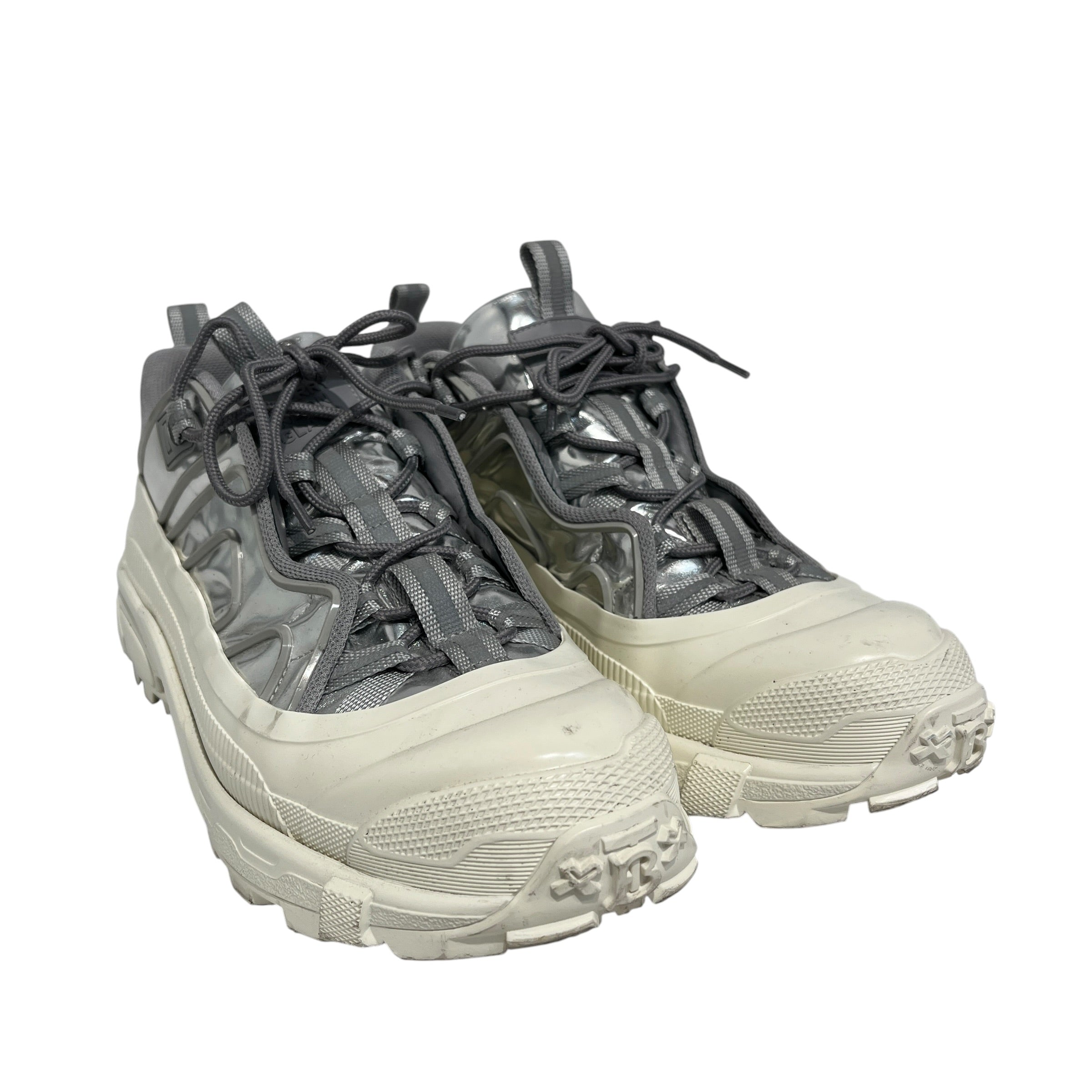 BURBERRY/Low-Sneakers/US 11/Cotton/SLV/london england view 1