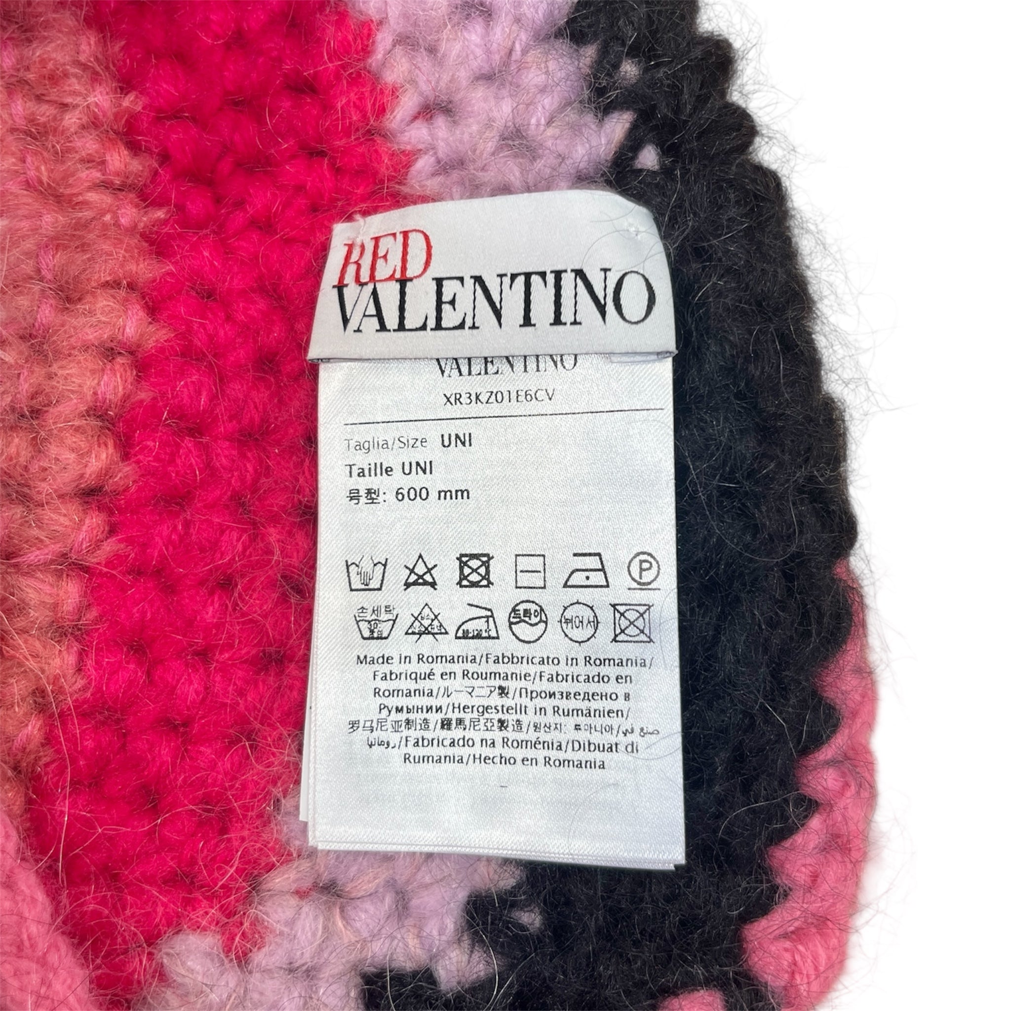 RED VALENTINO/Beanie/Stripe/Polyester/MLT/KNIT view 3