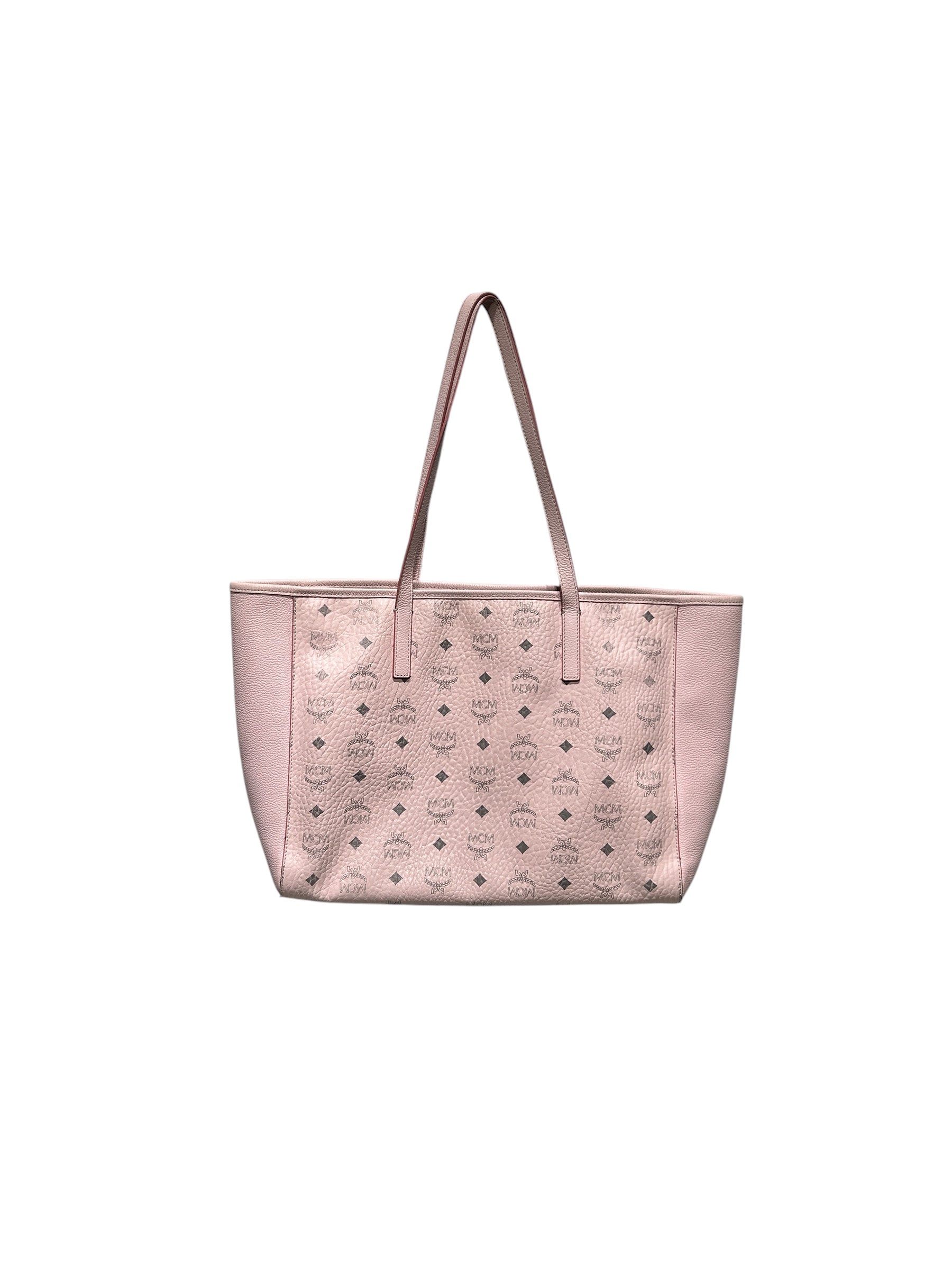 MCM/Tote Bag/Monogram/Leather/PNK/ view 1