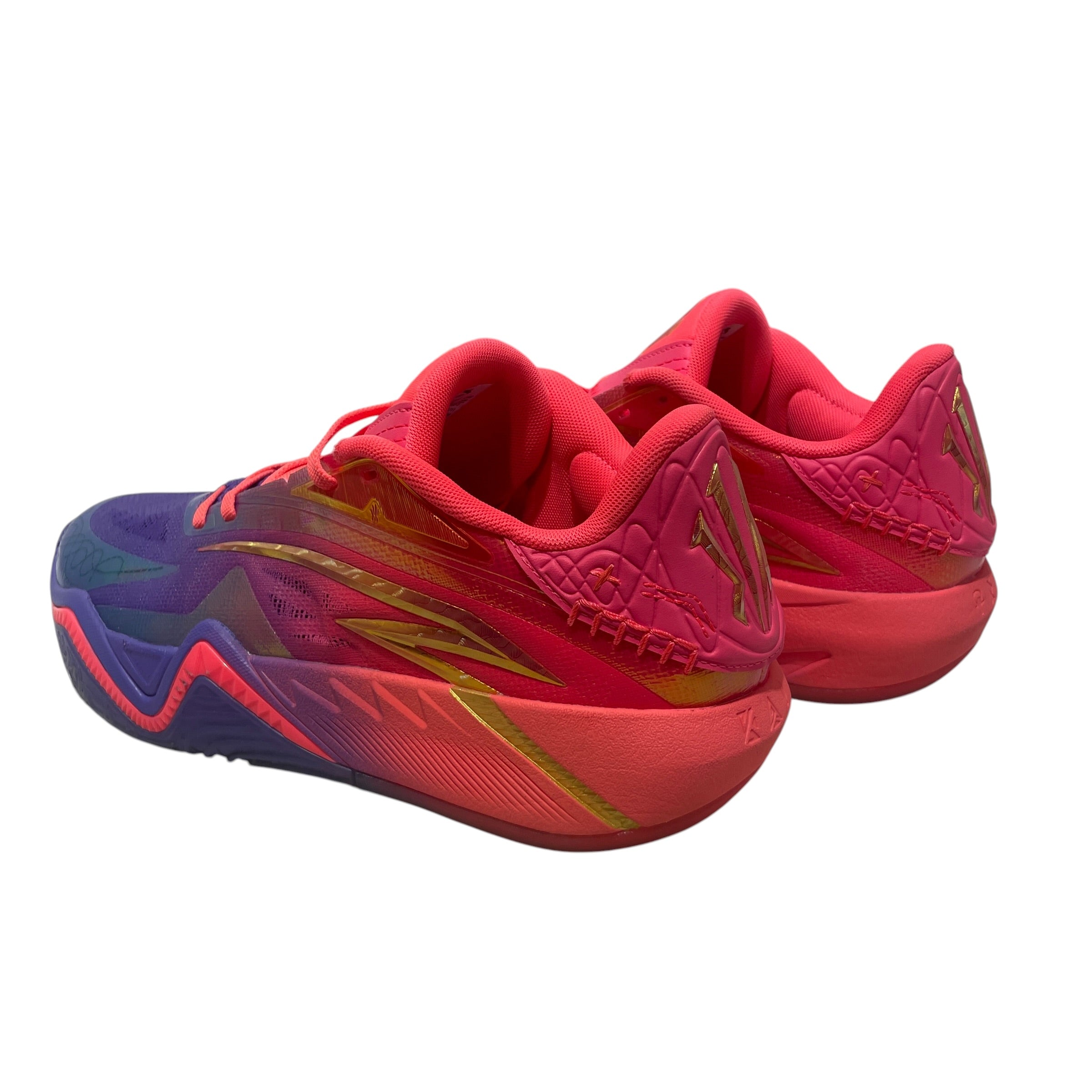 ANTA/Low-Sneakers/US 11/Cotton/RED/kai 3 view 2