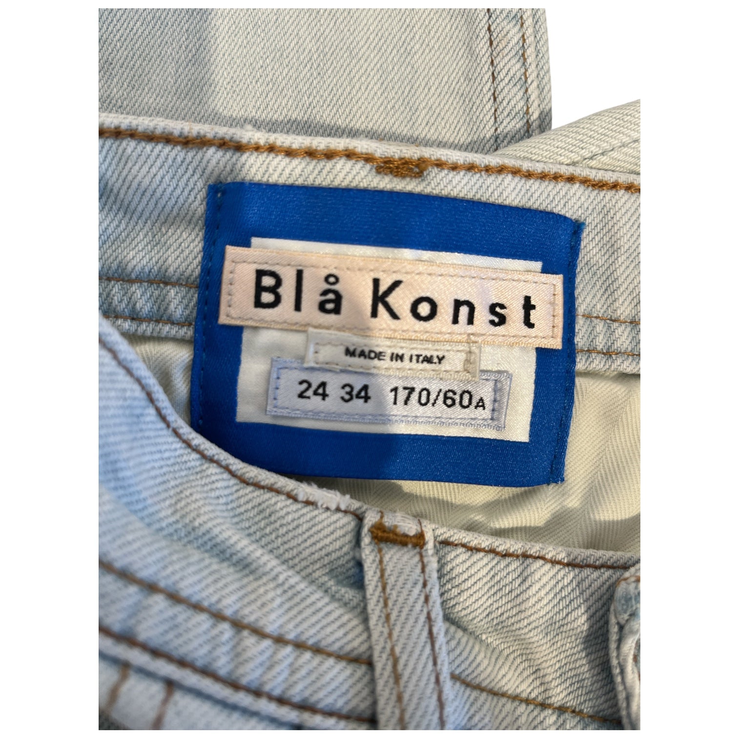 Acne Studios Bla Konst/Skinny Pants/24/Denim/BLU/ view 3