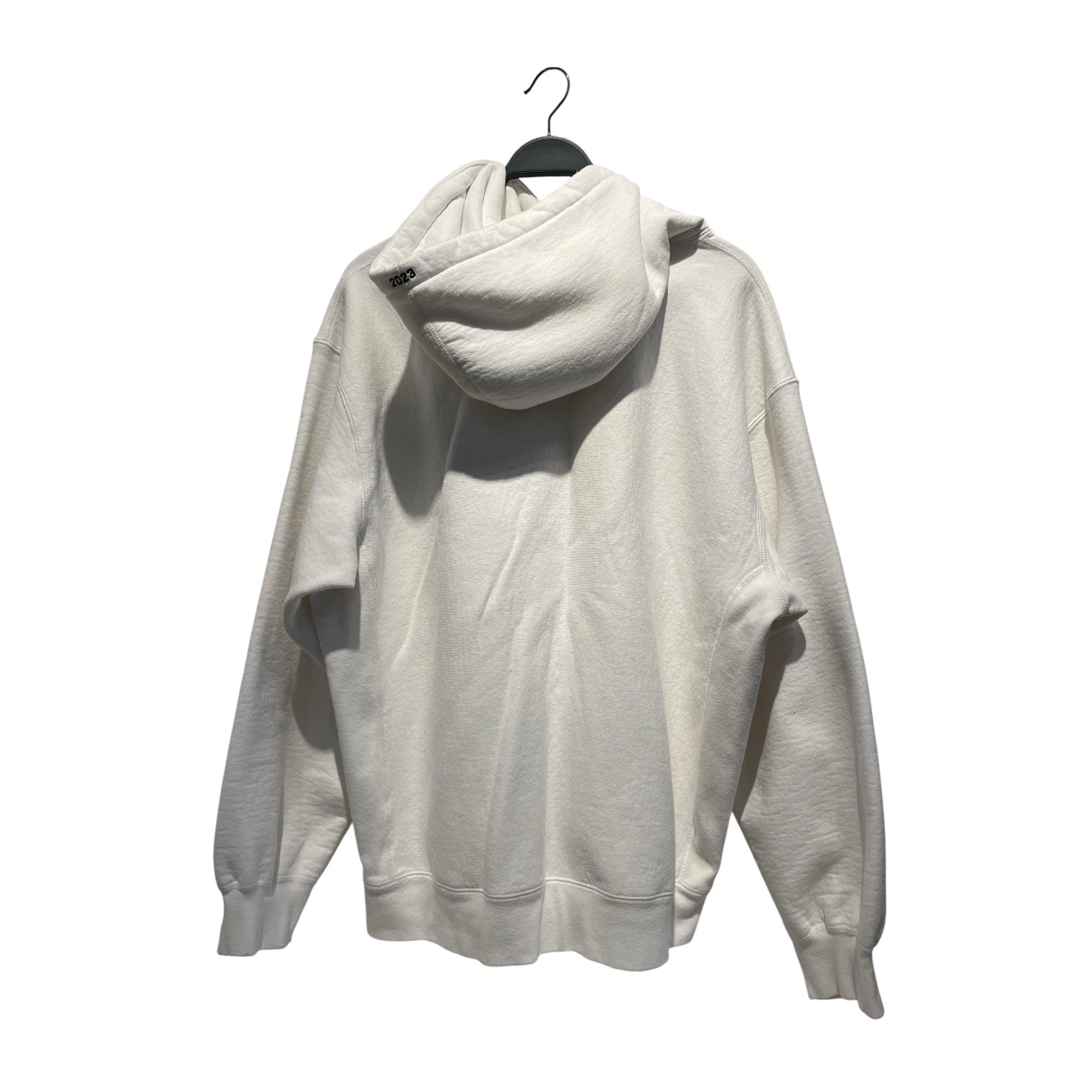 Supreme/Hoodie/XL/Cotton/WHT/logo box ss23 view 2