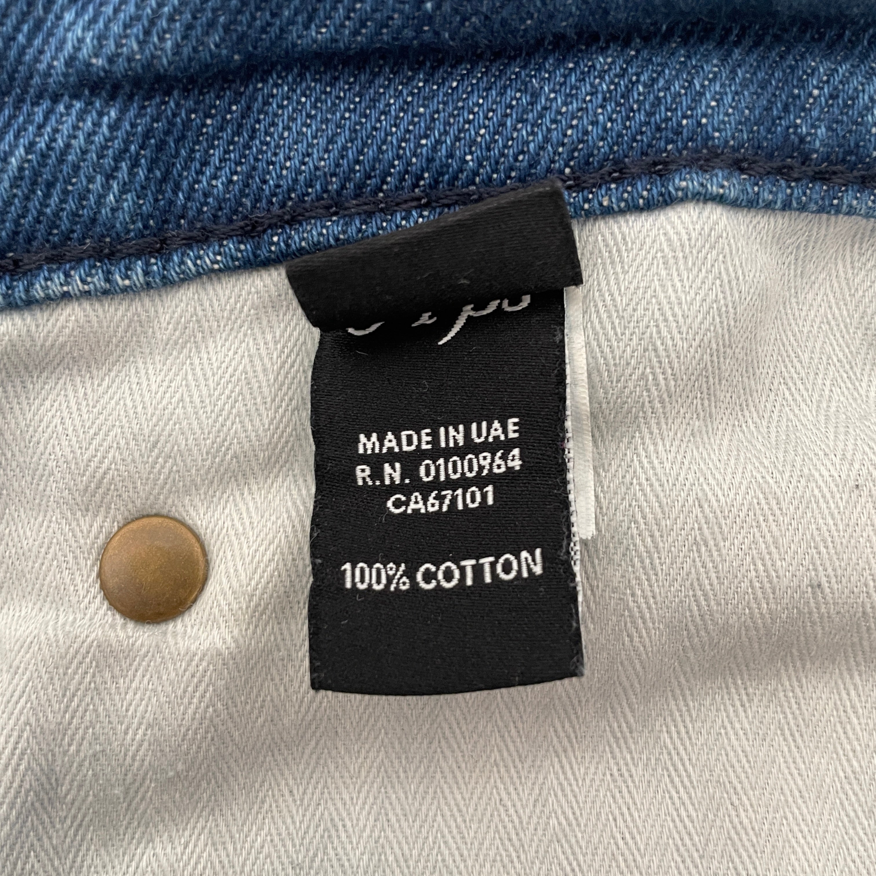 Prps/Pants/30/Cotton/BLU/monogram view 4