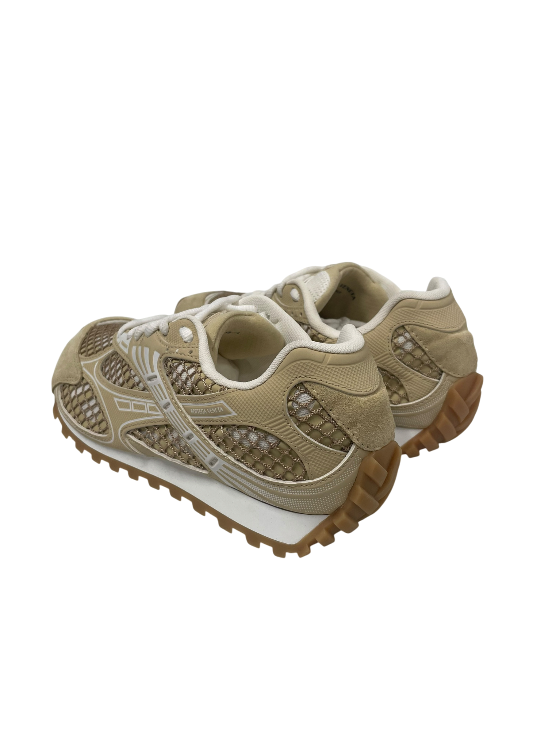 BOTTEGA VENETA/Low-Sneakers/EU 39/Cotton/BEG/ORBIT MESH LOW-SNEAKERS view 2