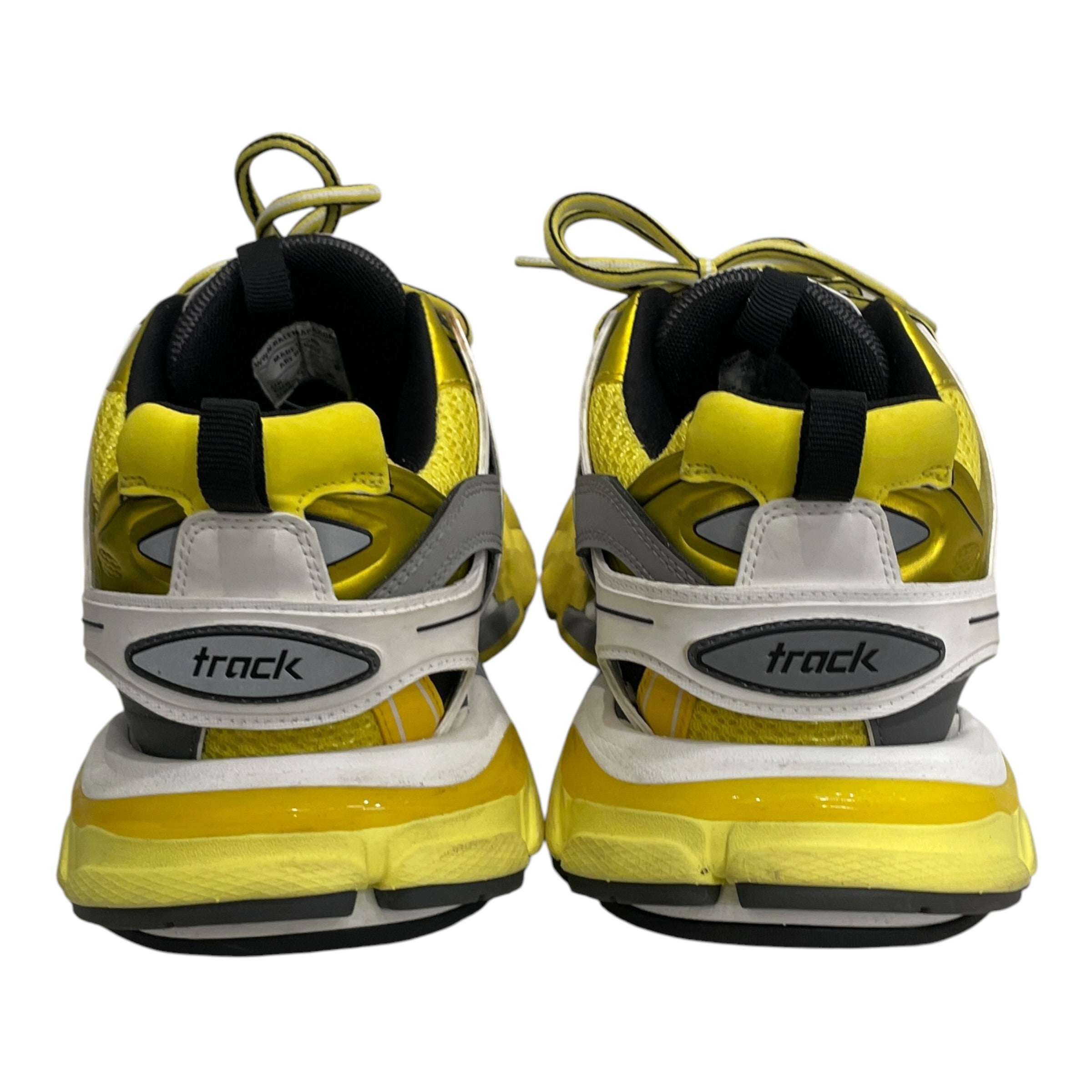 BALENCIAGA/Low-Sneakers/US 10/Border/Nylon/YEL/YEL/GRY TRACK SNKRS view 3
