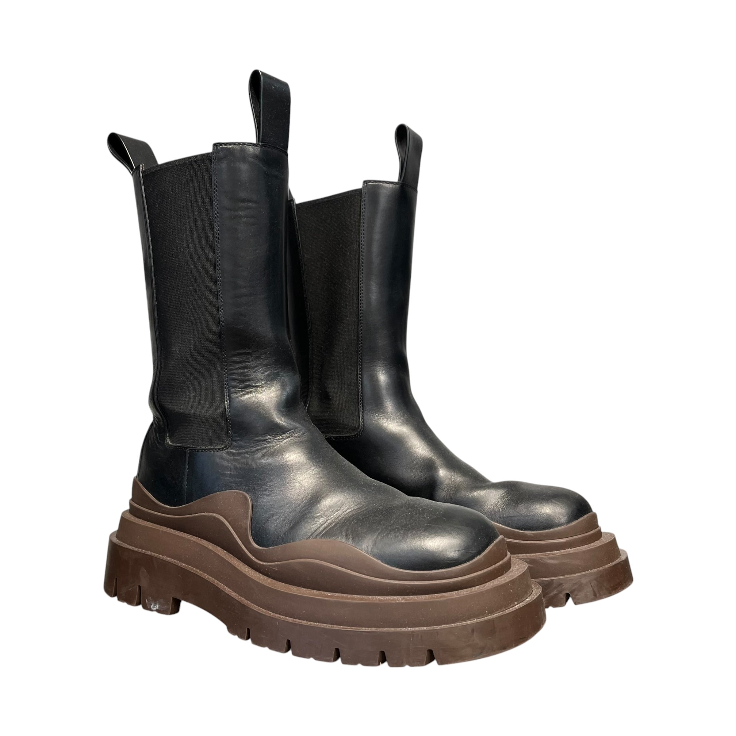 BOTTEGA VENETA/Chelsea Boots/EU 37.5/Nylon/BLK/ view 1