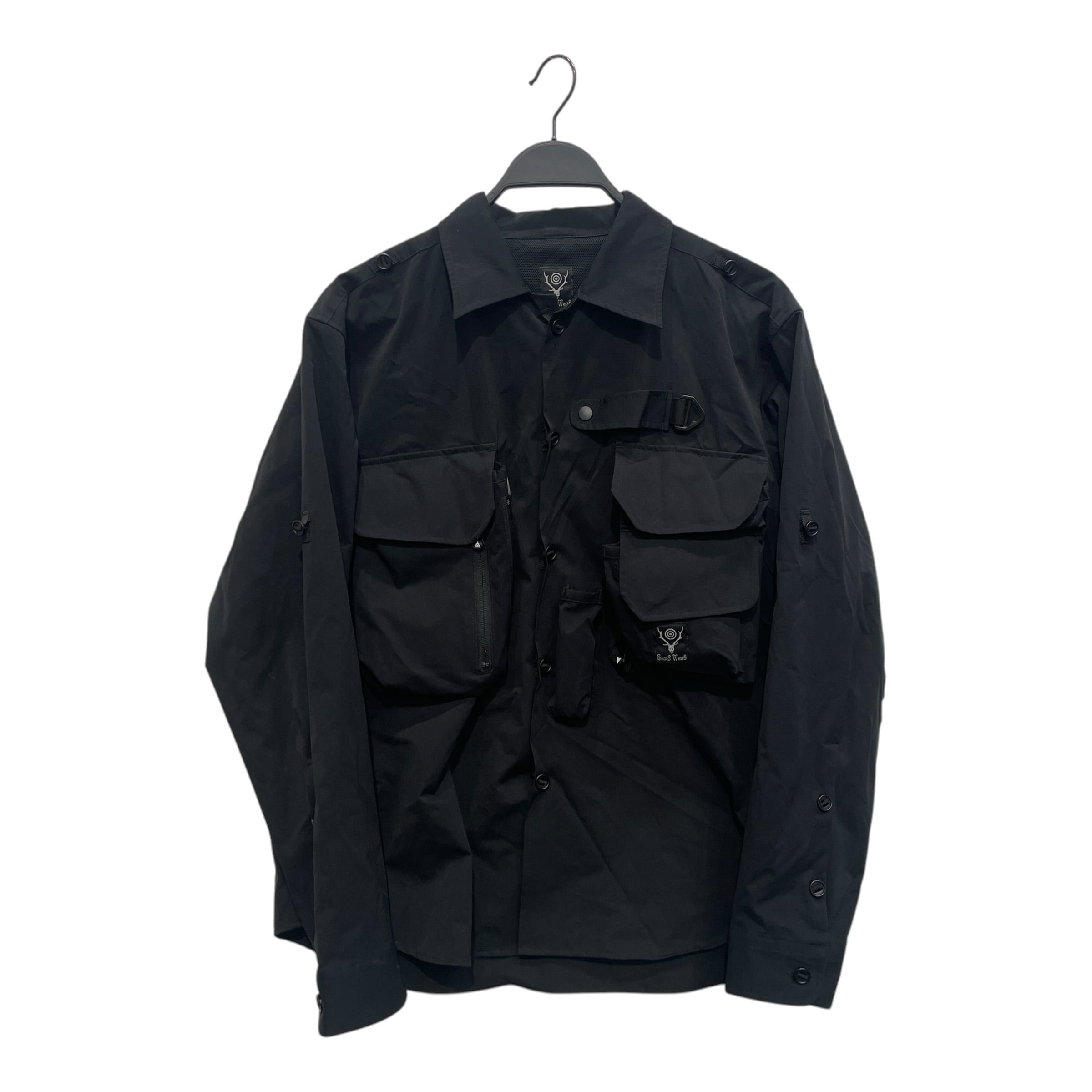South2 West8(S2W8)/Windbreaker/OS/Nylon/BLK/S2W8 WINDBRKR FRONT POCKETS view 1