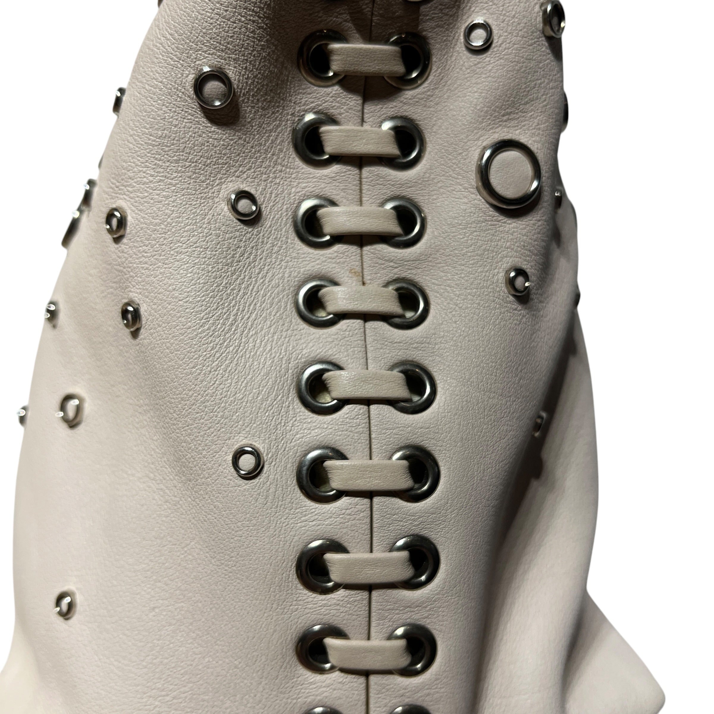 Salvatore Ferragamo/Tote Bag/Leather/PNK/braided trim w studs view 8