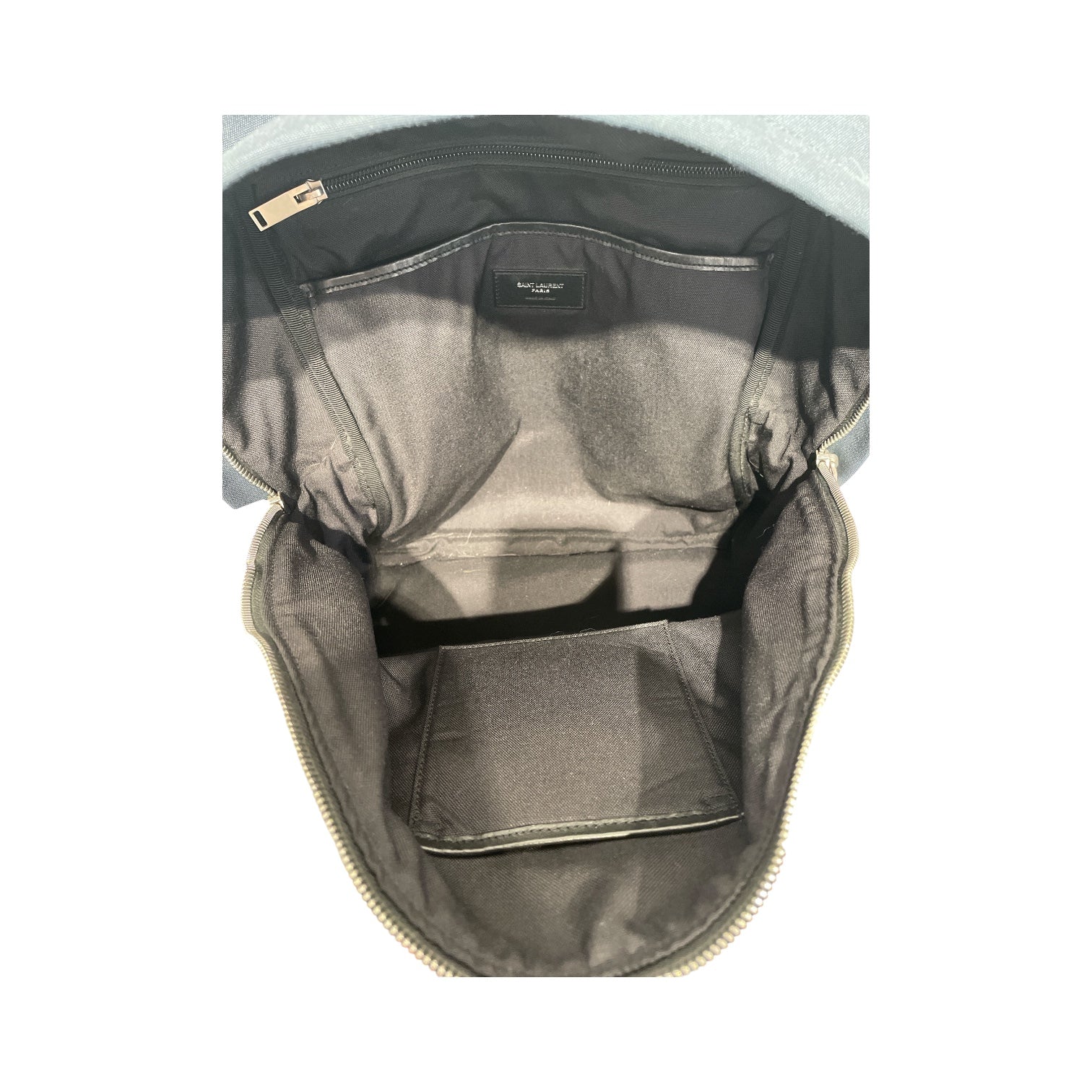 SAINT LAURENT/Backpack/Cotton/NVY/CITY BACKPACK view 4