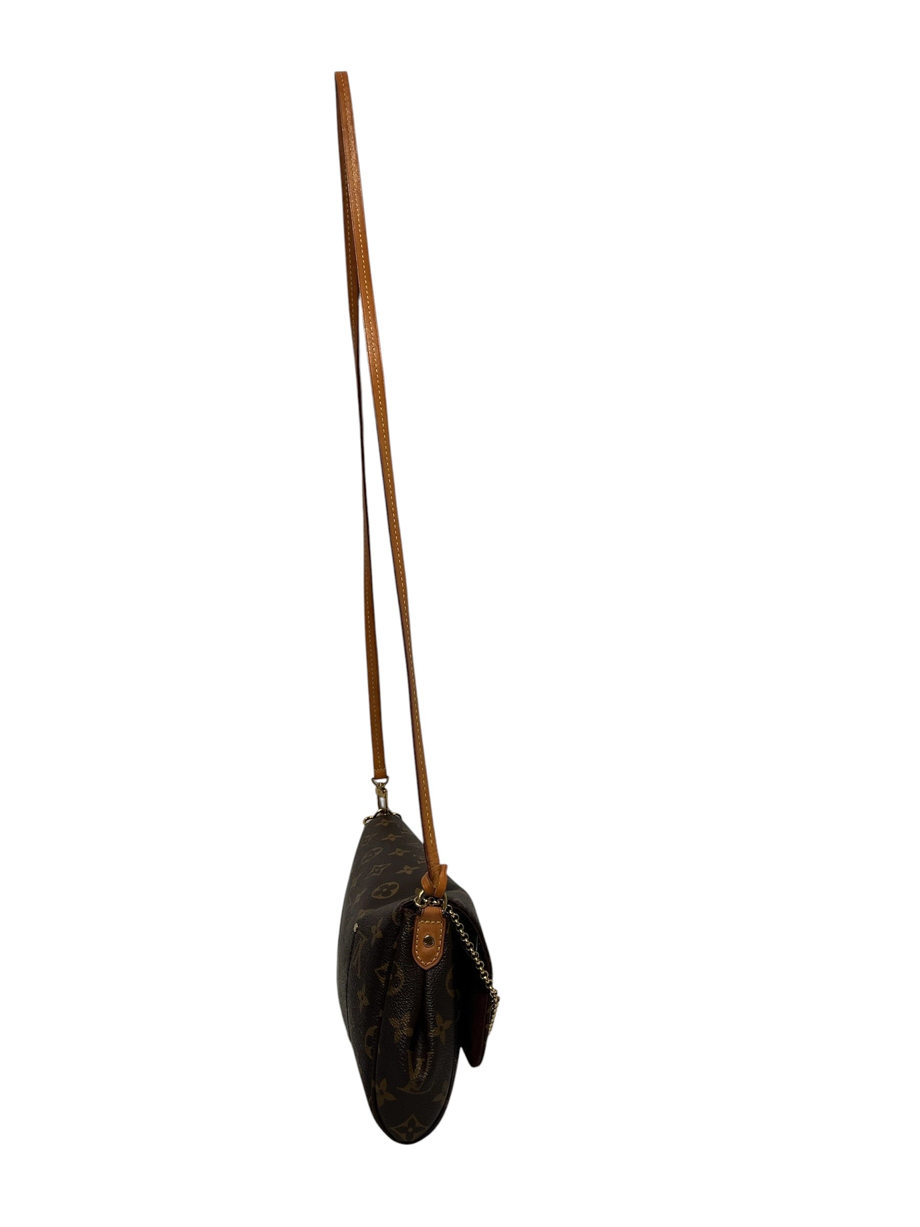 LOUIS VUITTON/Cross Body Bag/All Over Print/Leather/BRW/favorite MM view 2
